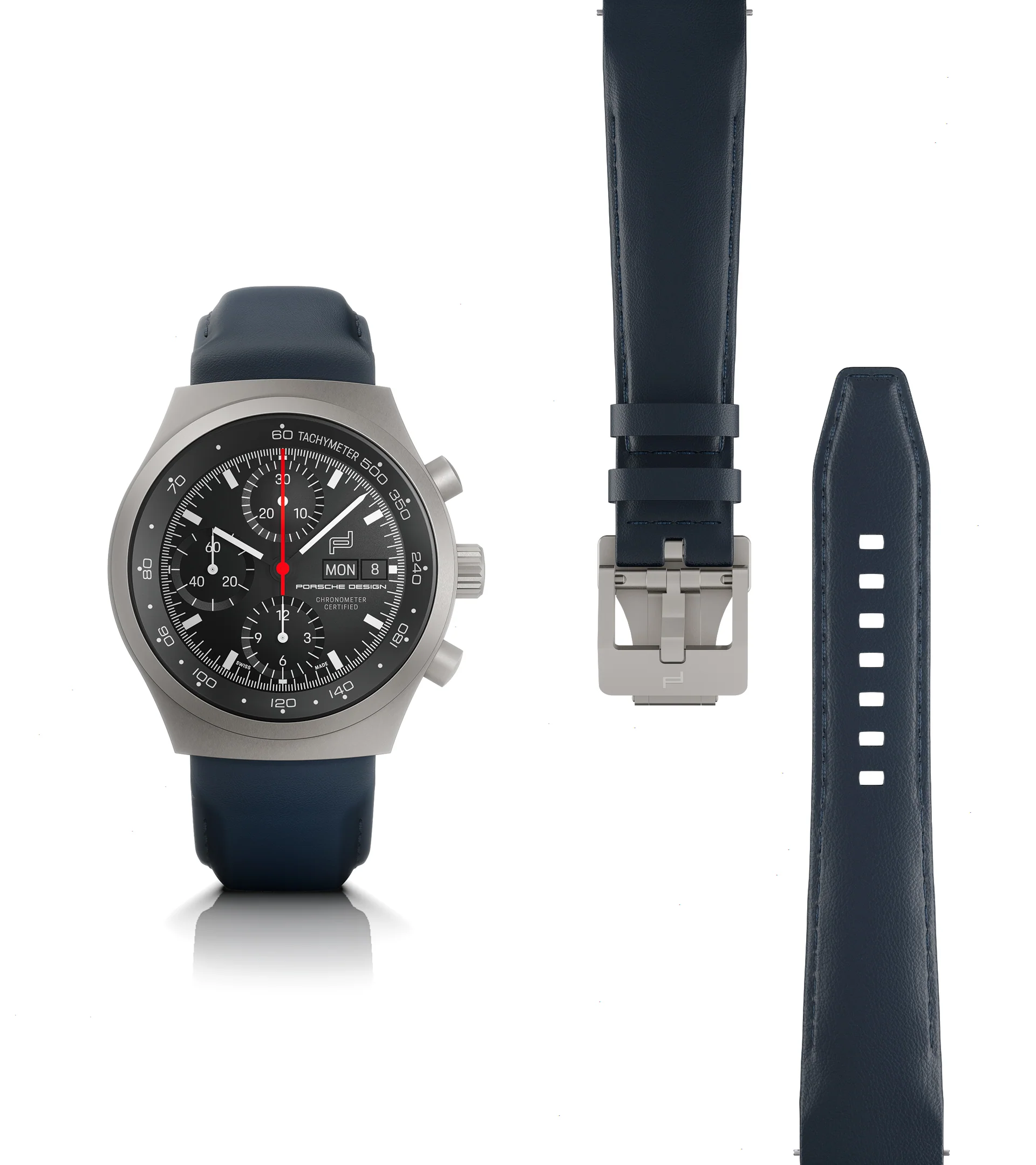 Chronograph 1 - All Titanium Numbered Edition | 40mm Mens Watch - Image 2