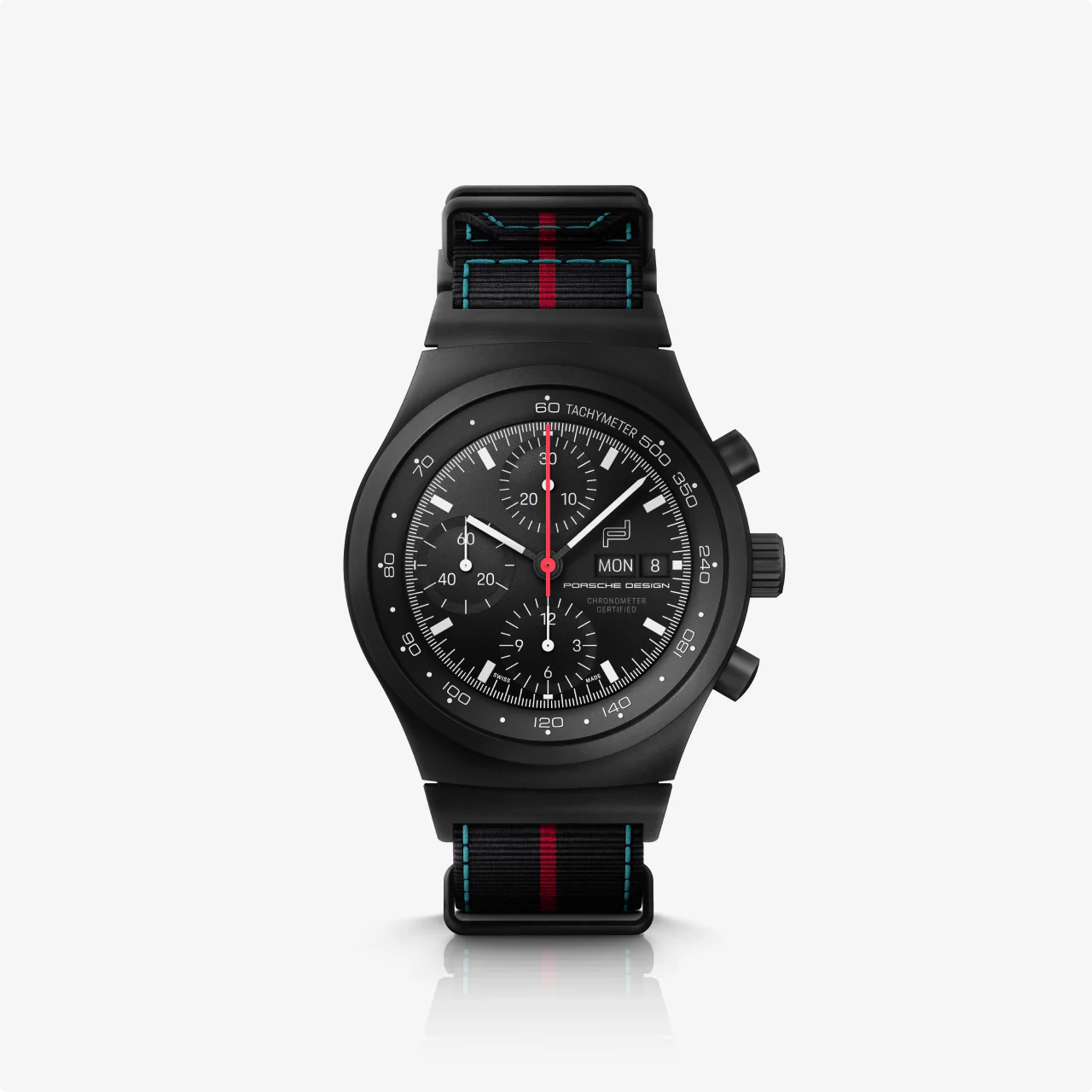 Chronograph 1 75 Years Porsche Edition | Titanium, Fabric, Black Dial