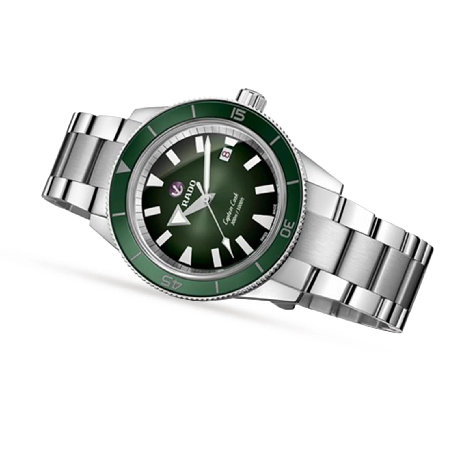 Captain Cook Automatic | 42mm, Ceramic & Steel, Steel, Green Dial - Image 2