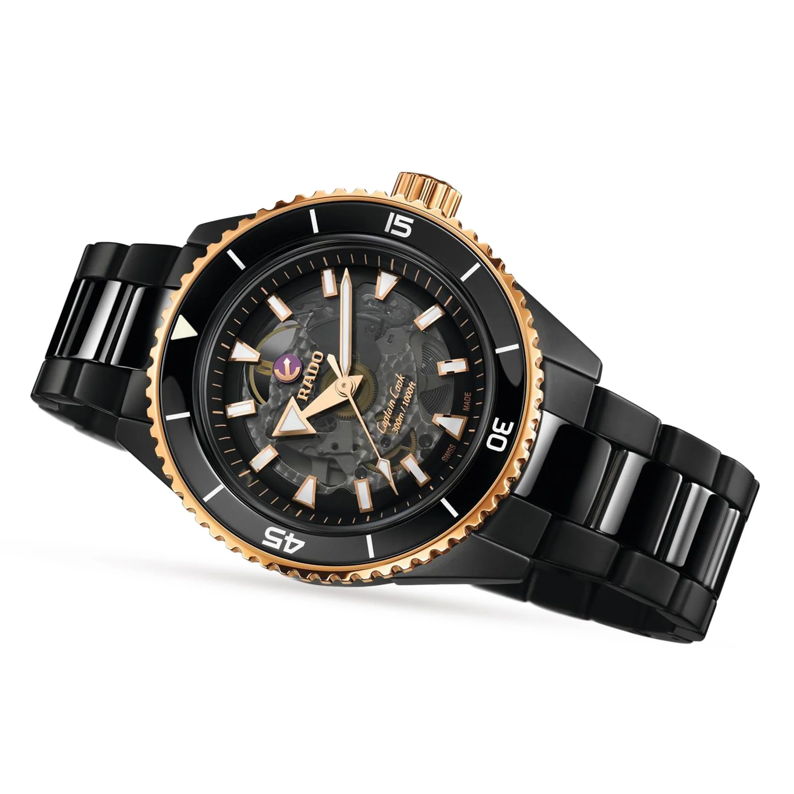 Captain Cook High-Tech Ceramic | 43mm, Ceramic, Black Dial - Image 2