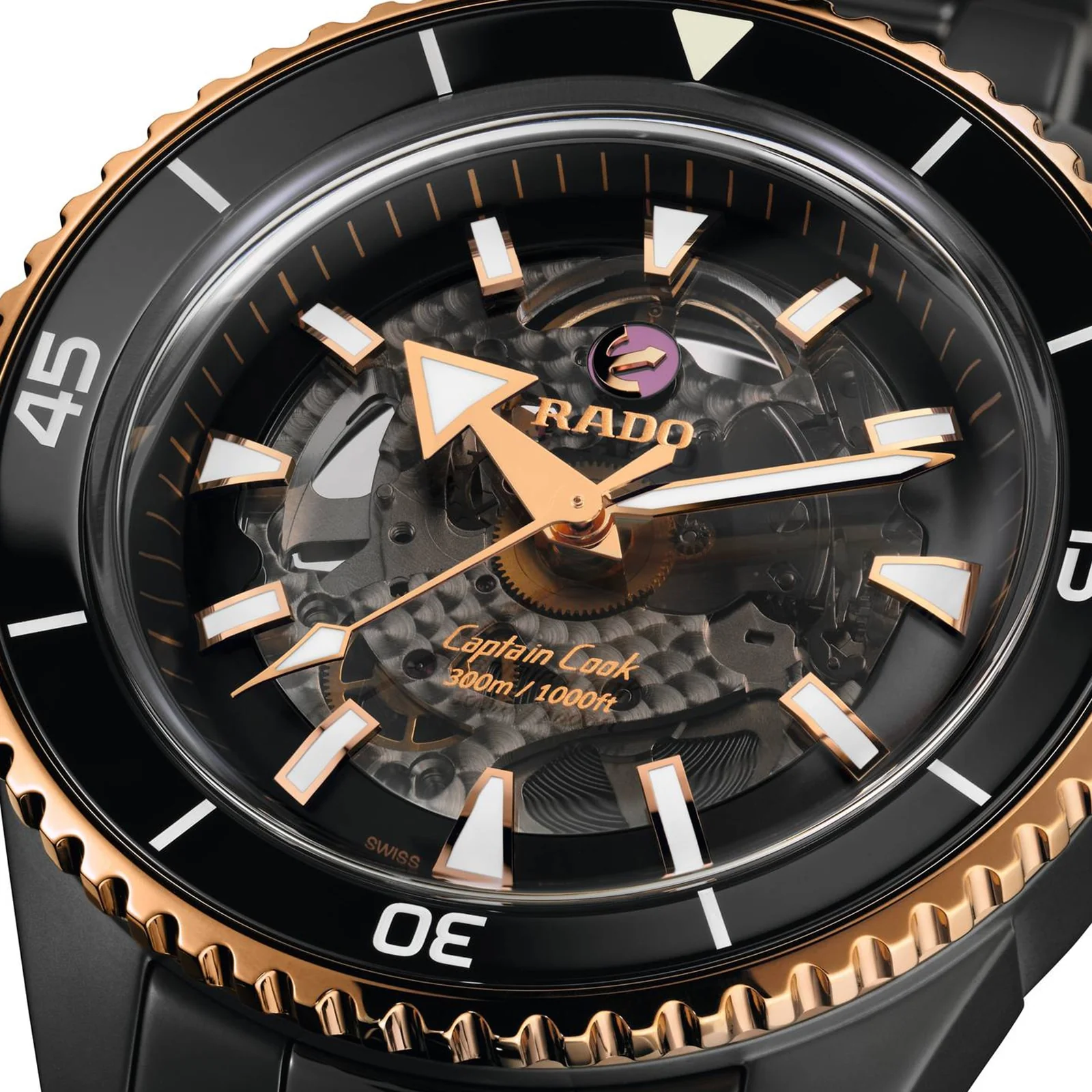 Captain Cook High-Tech Ceramic | 43mm, Ceramic, Black Dial - Image 4