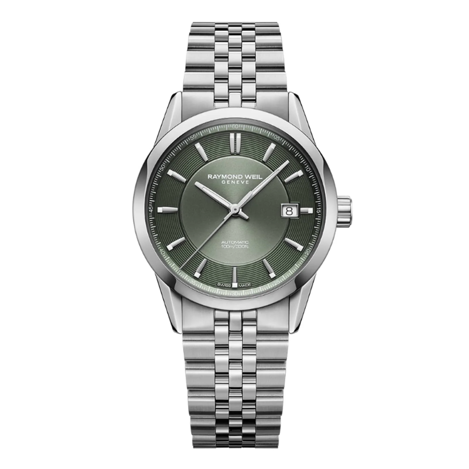 Freelancer Automatic Olive Green Dial | 38mm, Steel, Olive (green) Dial