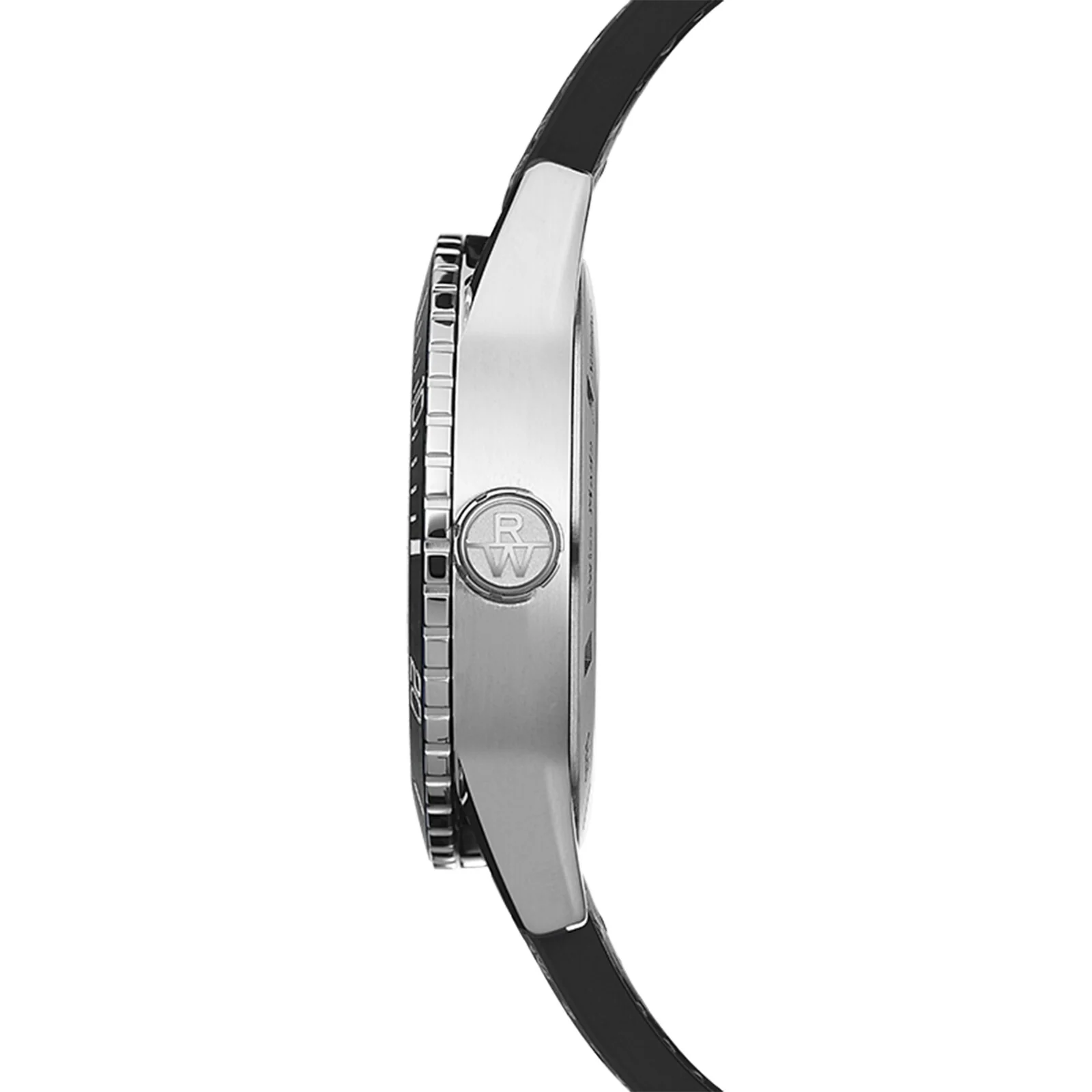 Freelancer Diver Black Dial | 42.5mm, Steel, Rubber, Black Dial - Image 3