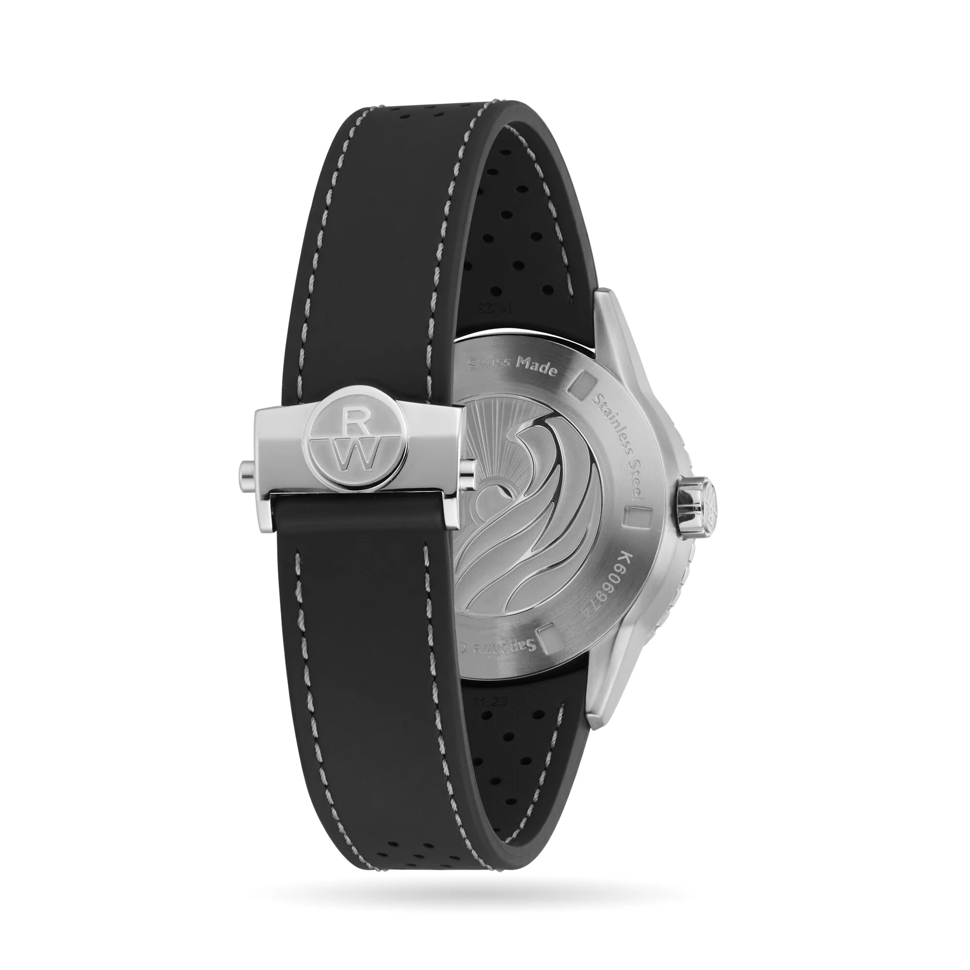Freelancer Diver Black Dial | 42.5mm, Steel, Rubber, Black Dial - Image 5