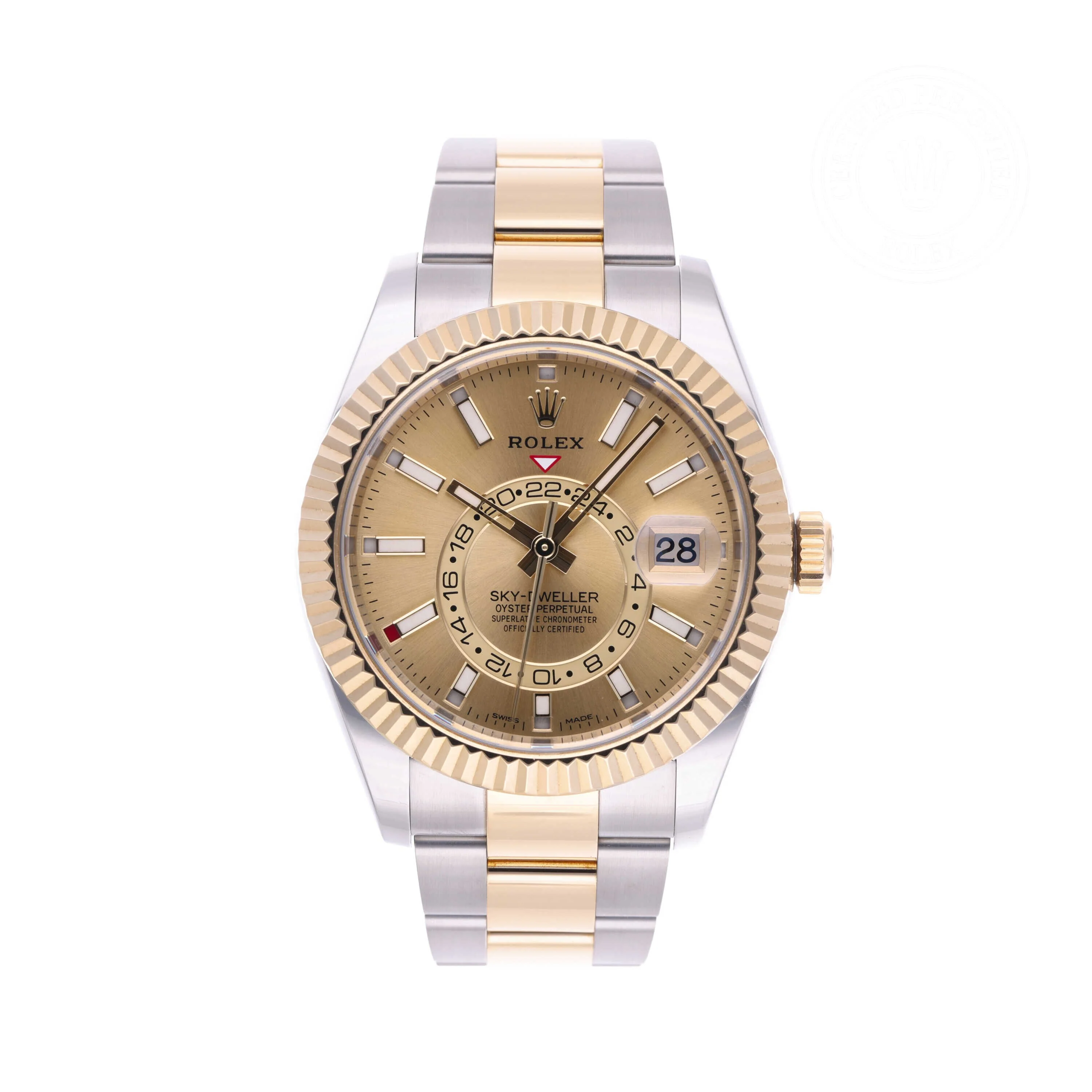 Sky-Dweller | 42mm, Two-Tone Steel & 18K Yellow Gold, Ref. M326933