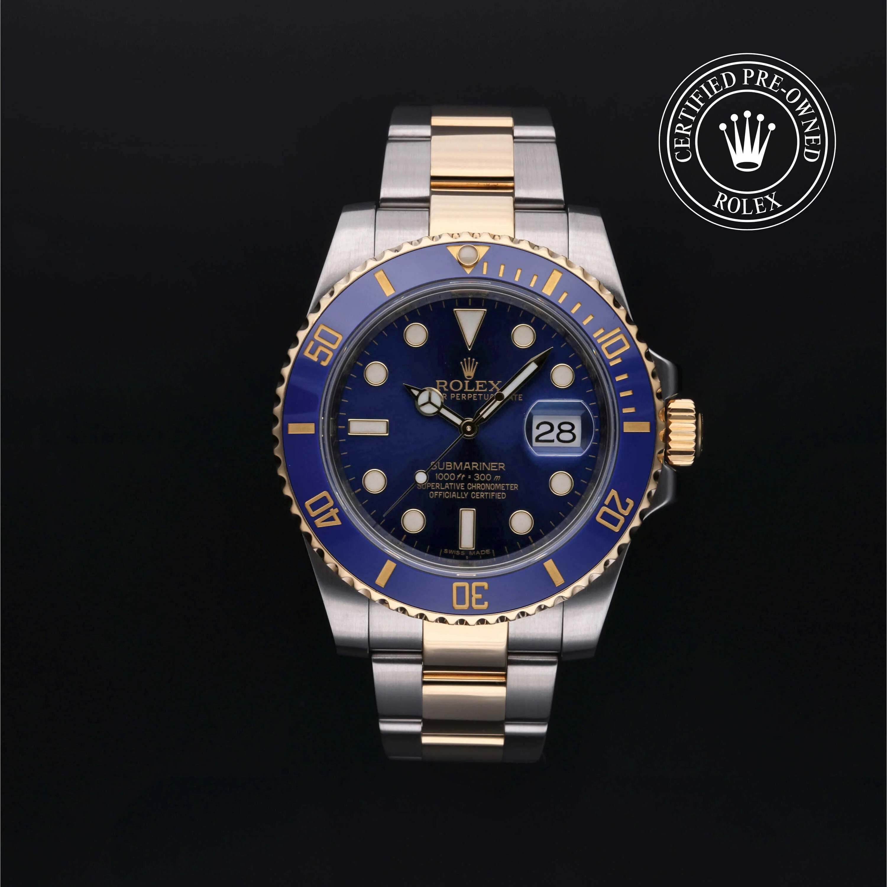 Submariner Date | 40mm, Two-Tone Steel & 18K Yellow Gold, Ref. M116613LB - Image 2