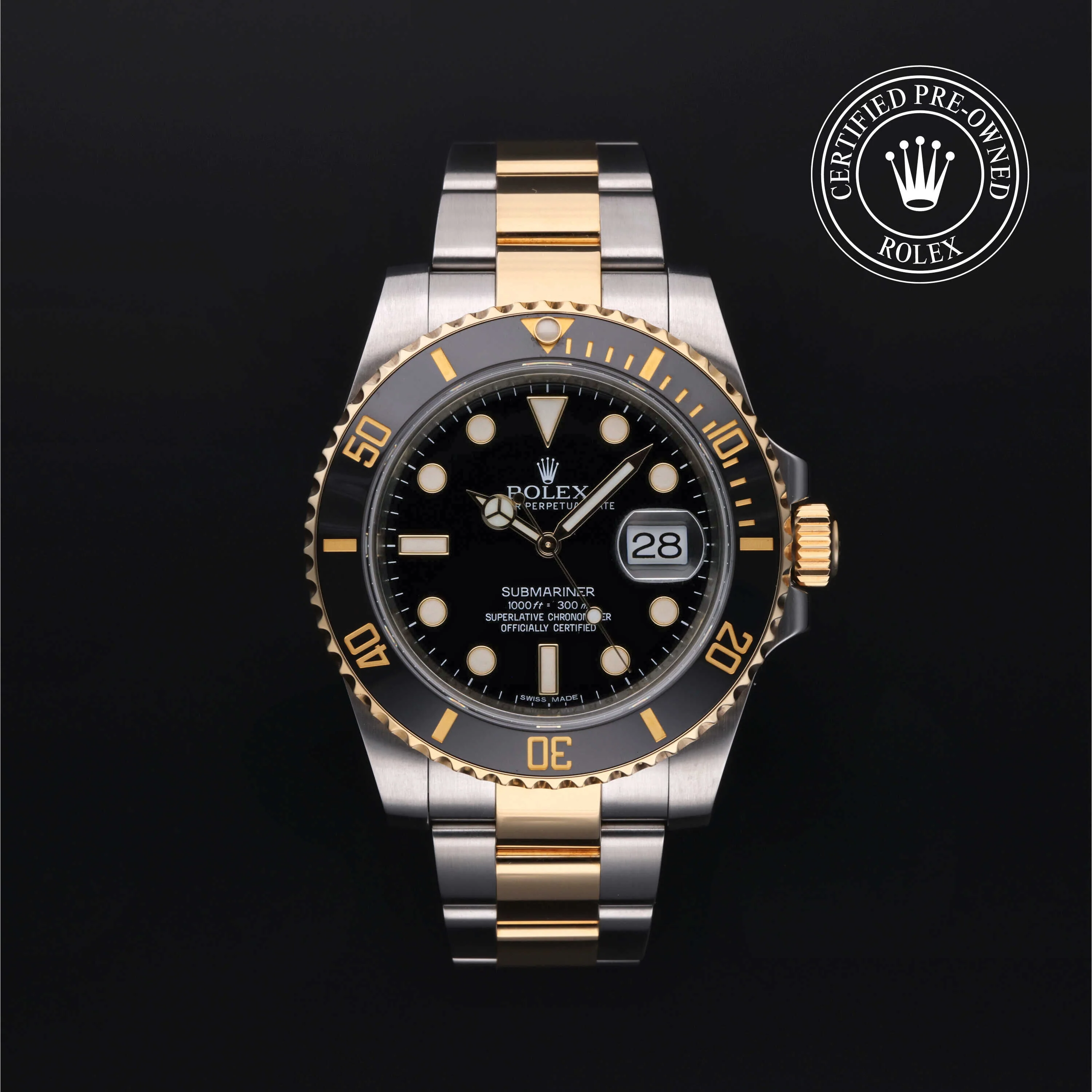Submariner Date | 40mm, Two-Tone Steel & 18K Yellow Gold, Ref. M116613LN - Image 2
