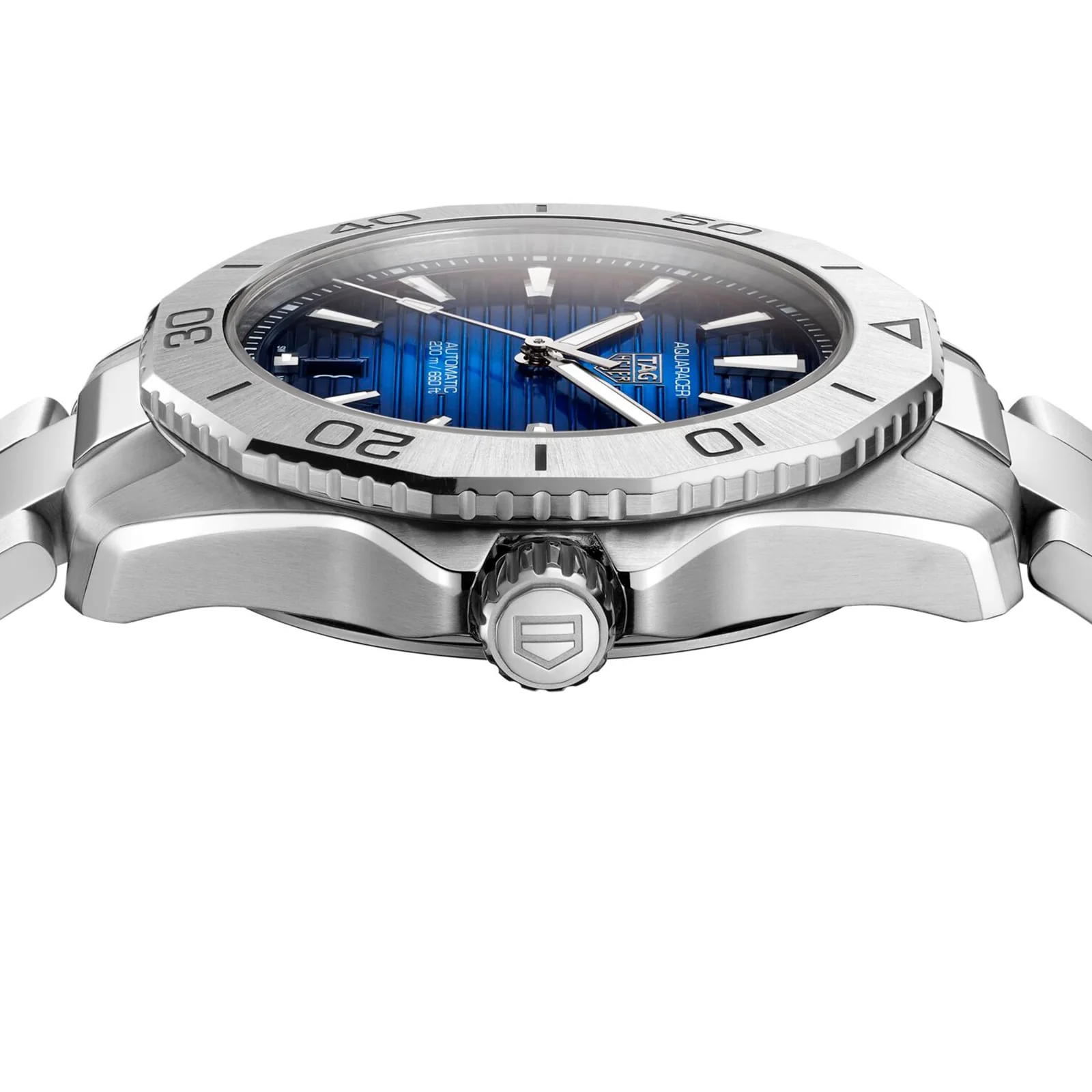 Aquaracer Professional 200 Date | 40mm, Steel, Blue Dial - Image 3