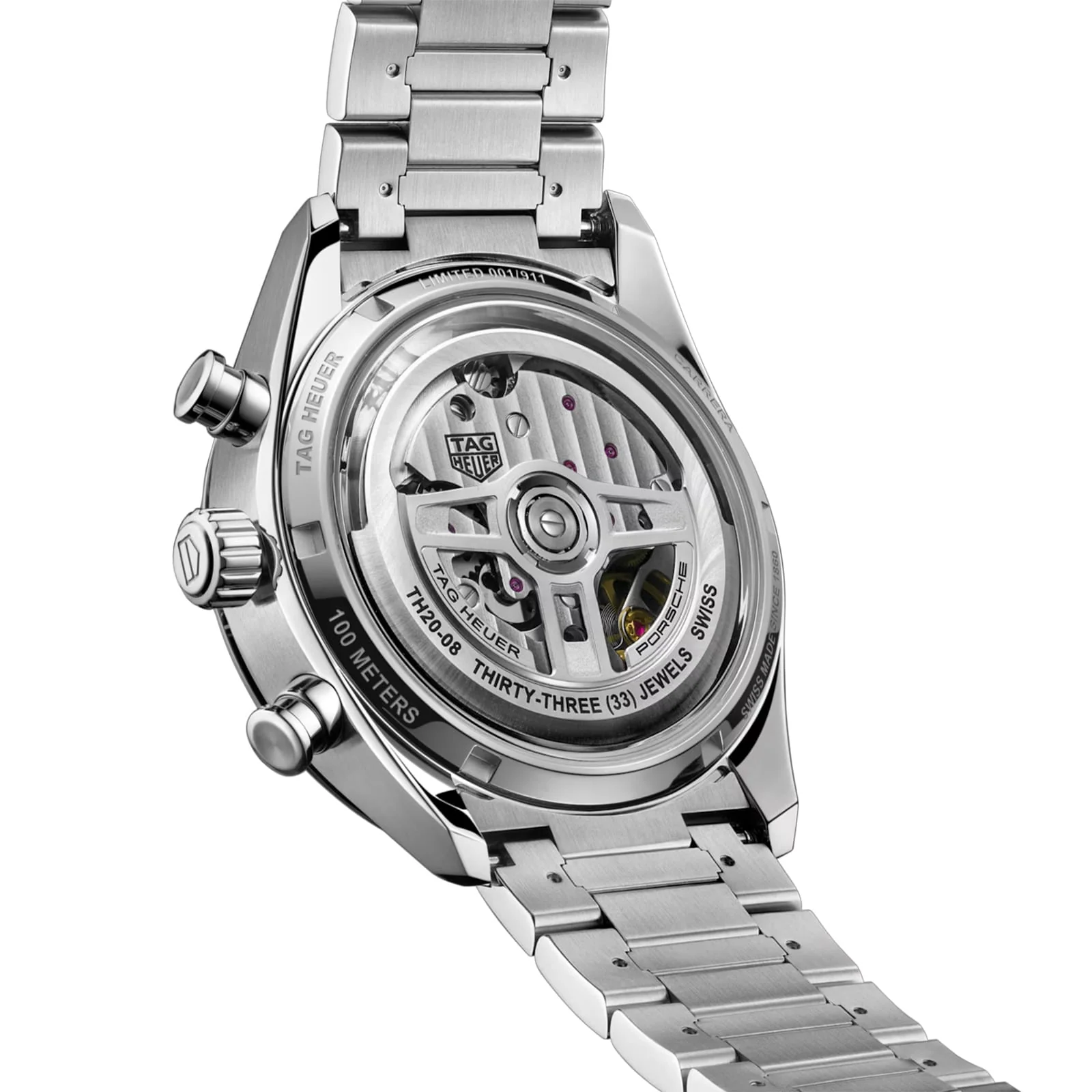 Carrera Chronosprint x Porsche Rallye Limited Edition | 42mm, Steel, Black Dial - Image 4