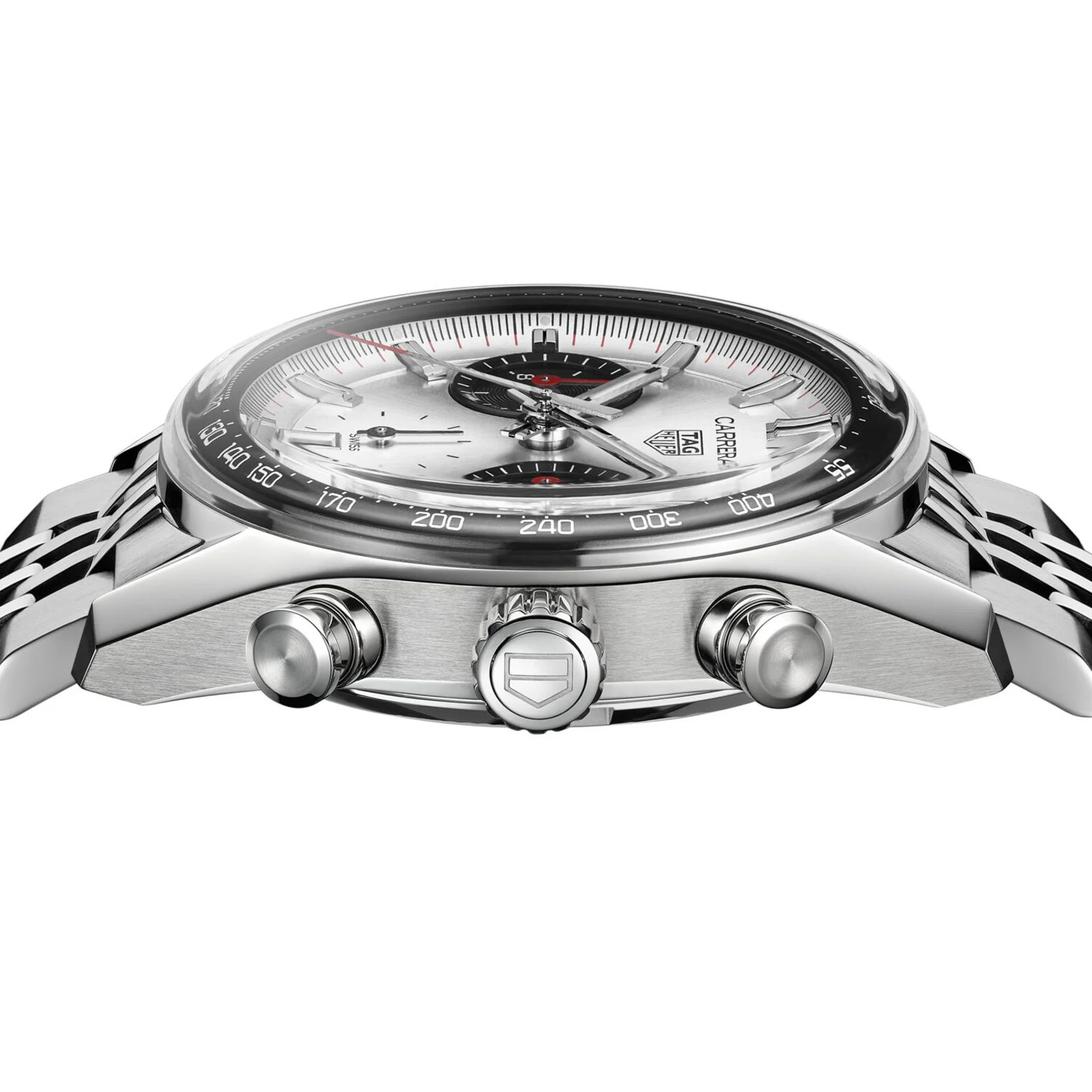 Carrera Chronograph | 39mm, Steel, Silver Dial - Image 3