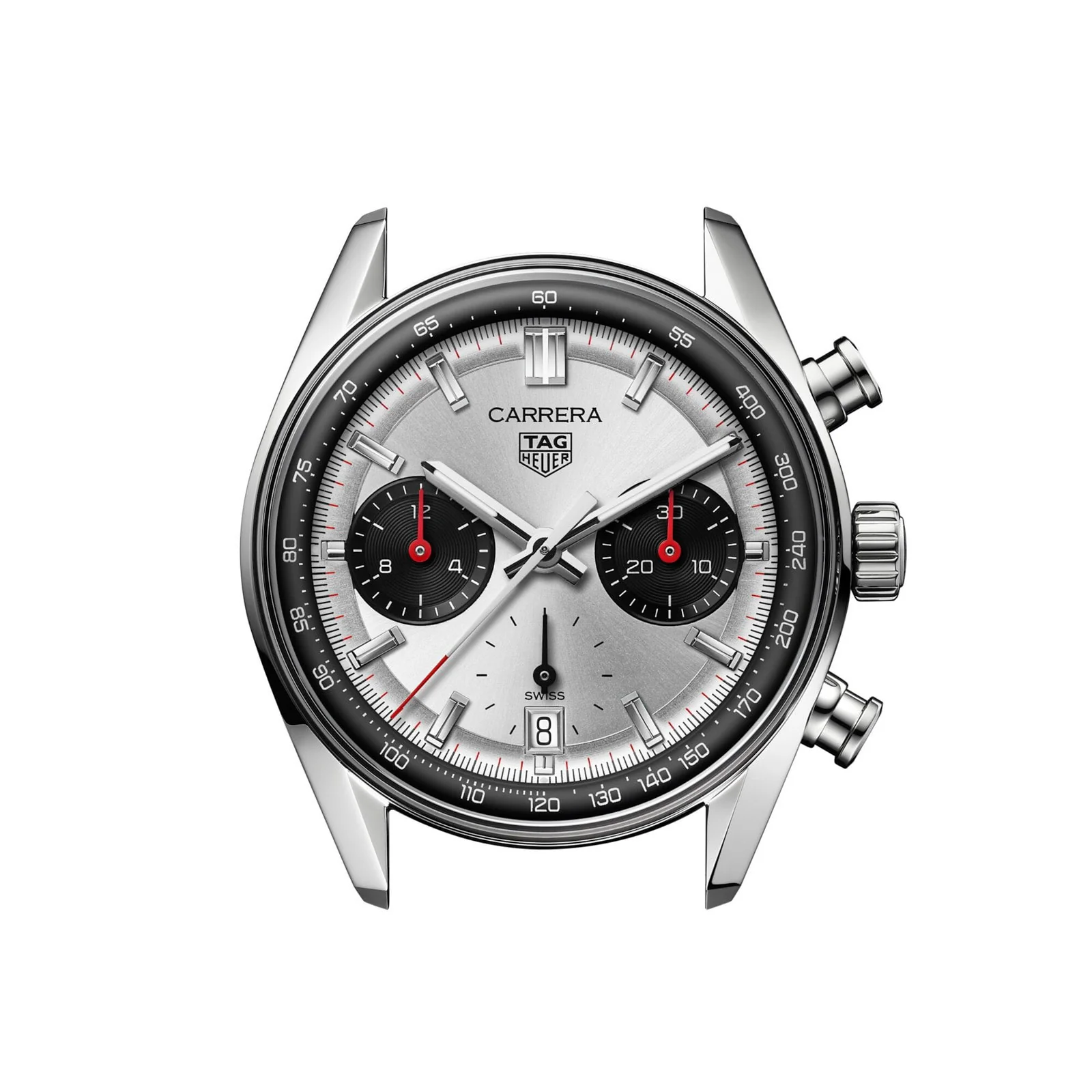 Carrera Chronograph | 39mm, Steel, Silver Dial - Image 4