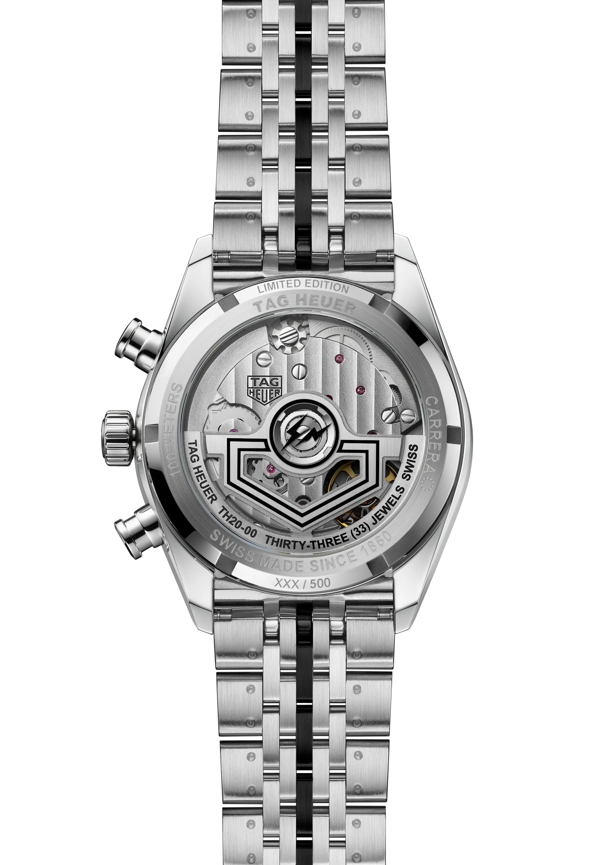 Carrera Chronograph x Fragment Limited Edition | 39mm, Steel, Black Dial - Image 2