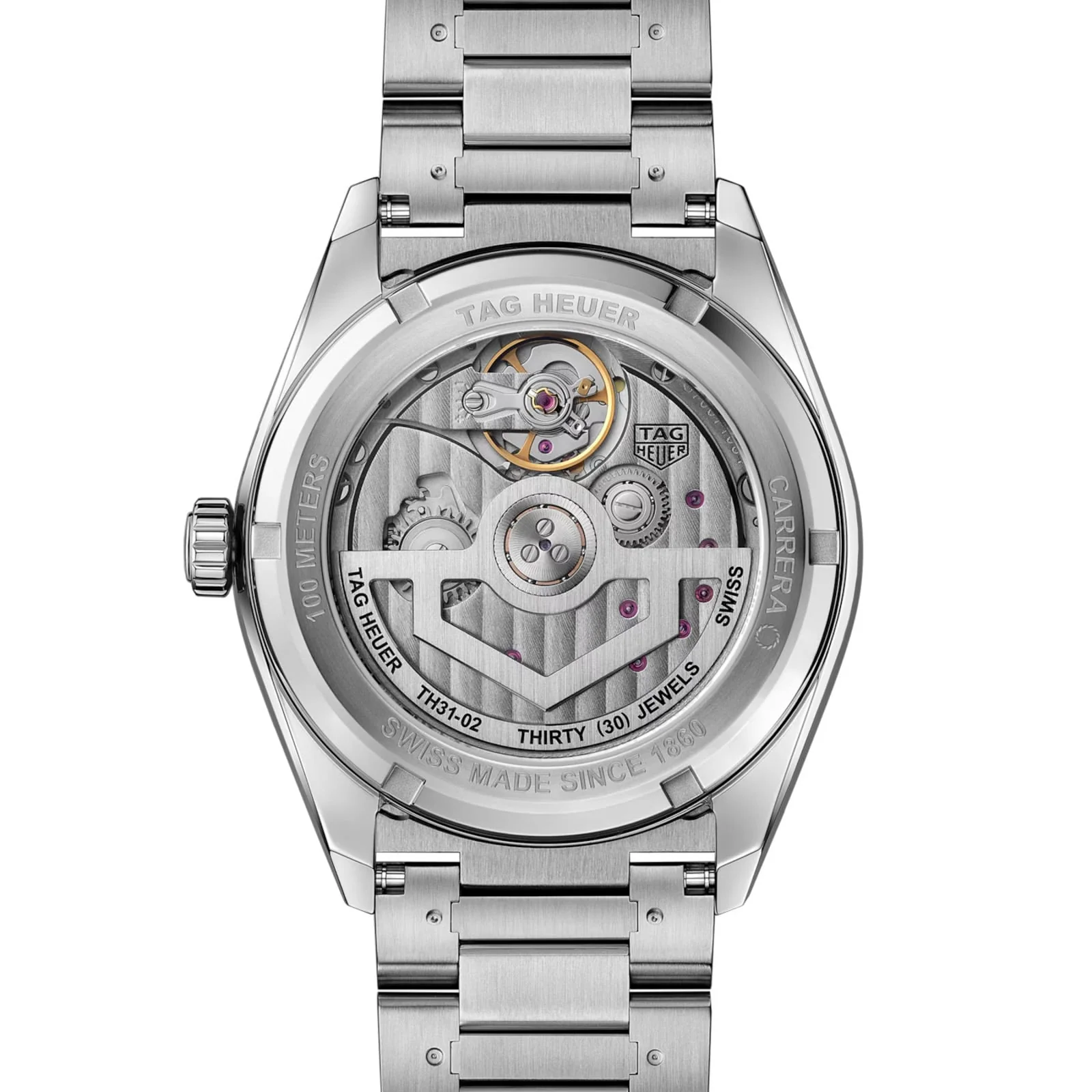 Carrera Day-Date | 41mm, Steel, Black Dial - Image 6