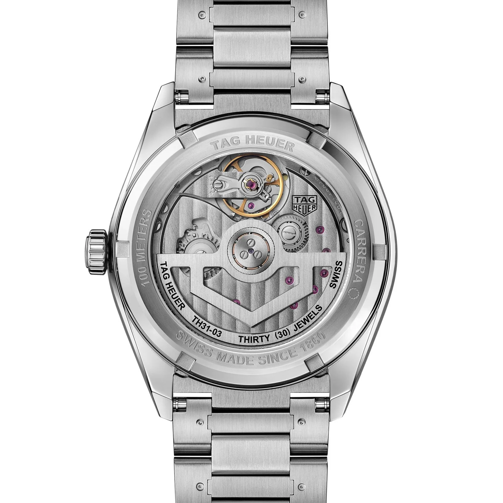 Carrera Date Twin-Time | 41mm, Steel, Green Dial - Image 5