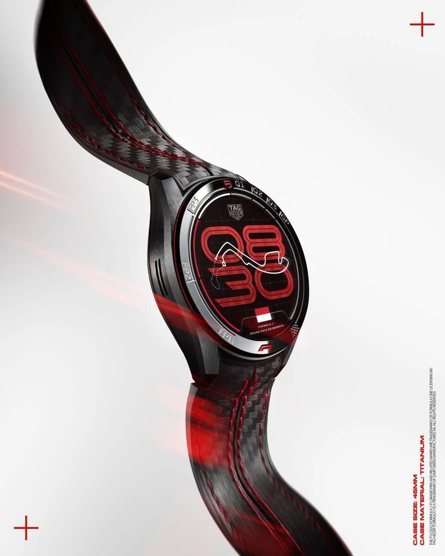 Calibre E5 F1 Special Edition | 45mm, Titanium, Rubber - Image 5