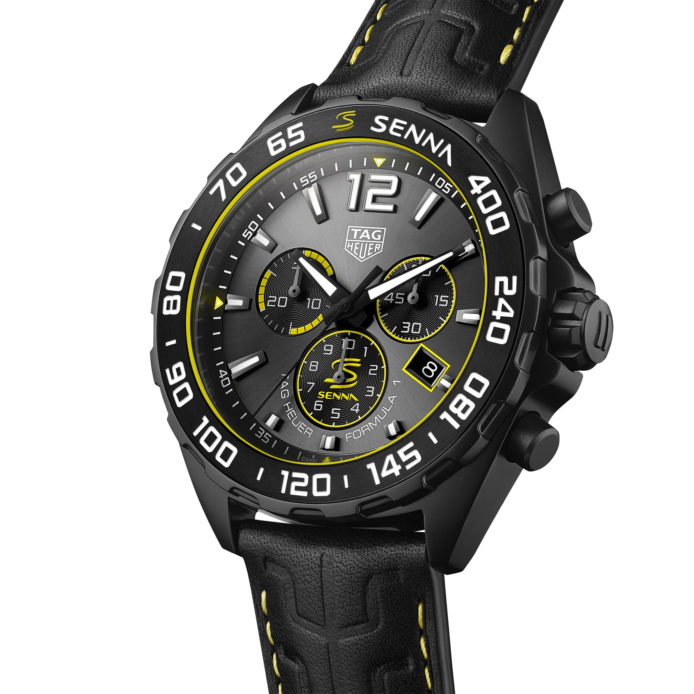 Special Edition Formula 1 Senna | 43mm, Steel, Leather, Grey Dial - Image 5