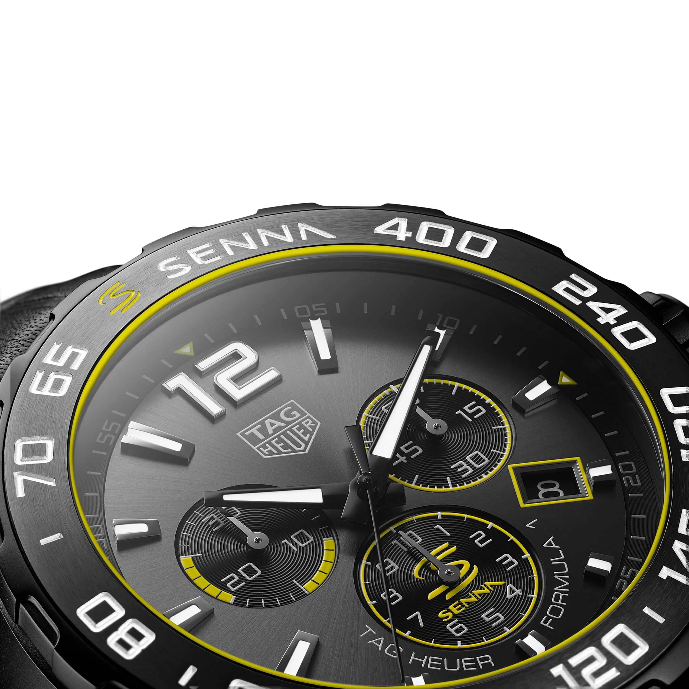 Special Edition Formula 1 Senna | 43mm, Steel, Leather, Grey Dial - Image 7
