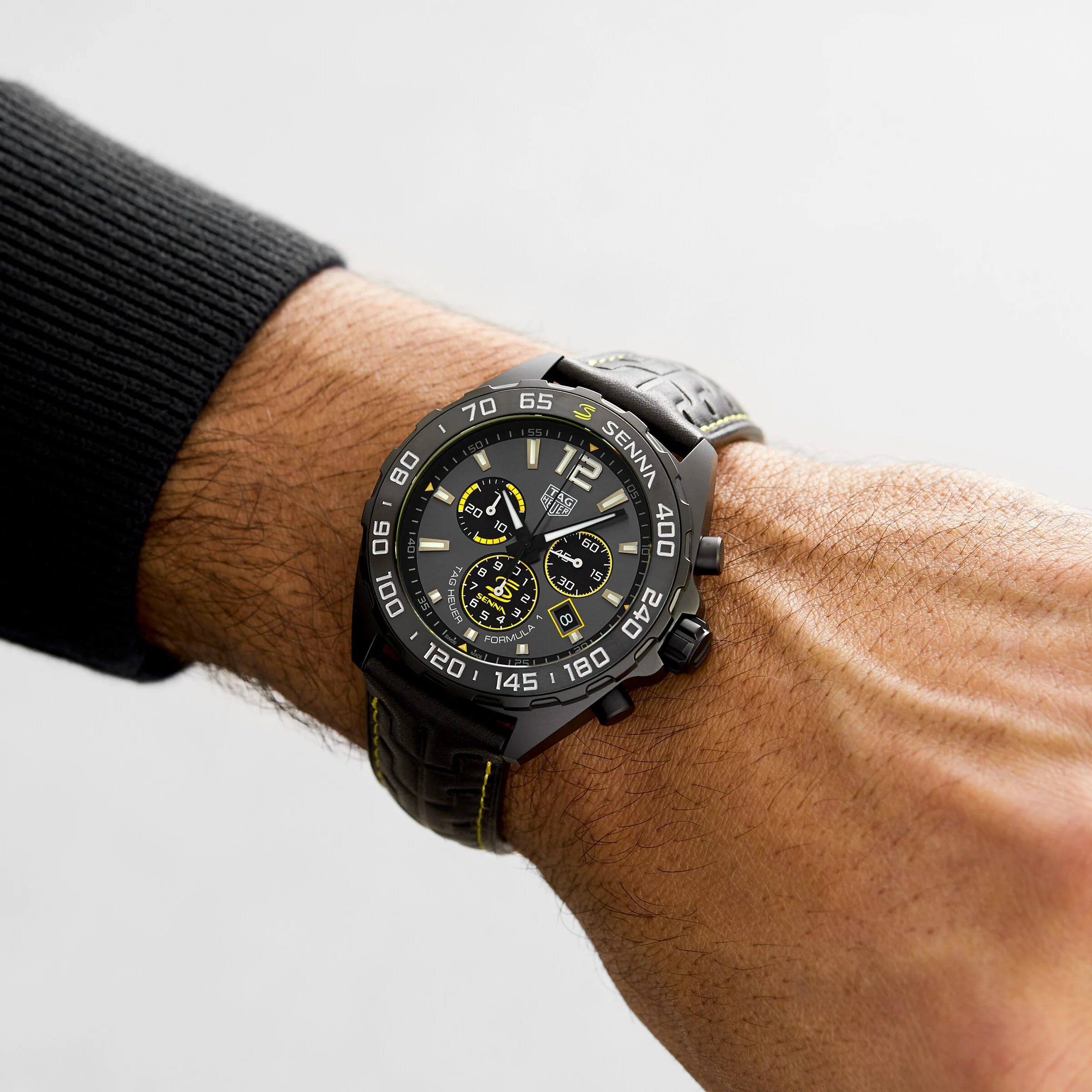 Special Edition Formula 1 Senna | 43mm, Steel, Leather, Grey Dial - Image 8