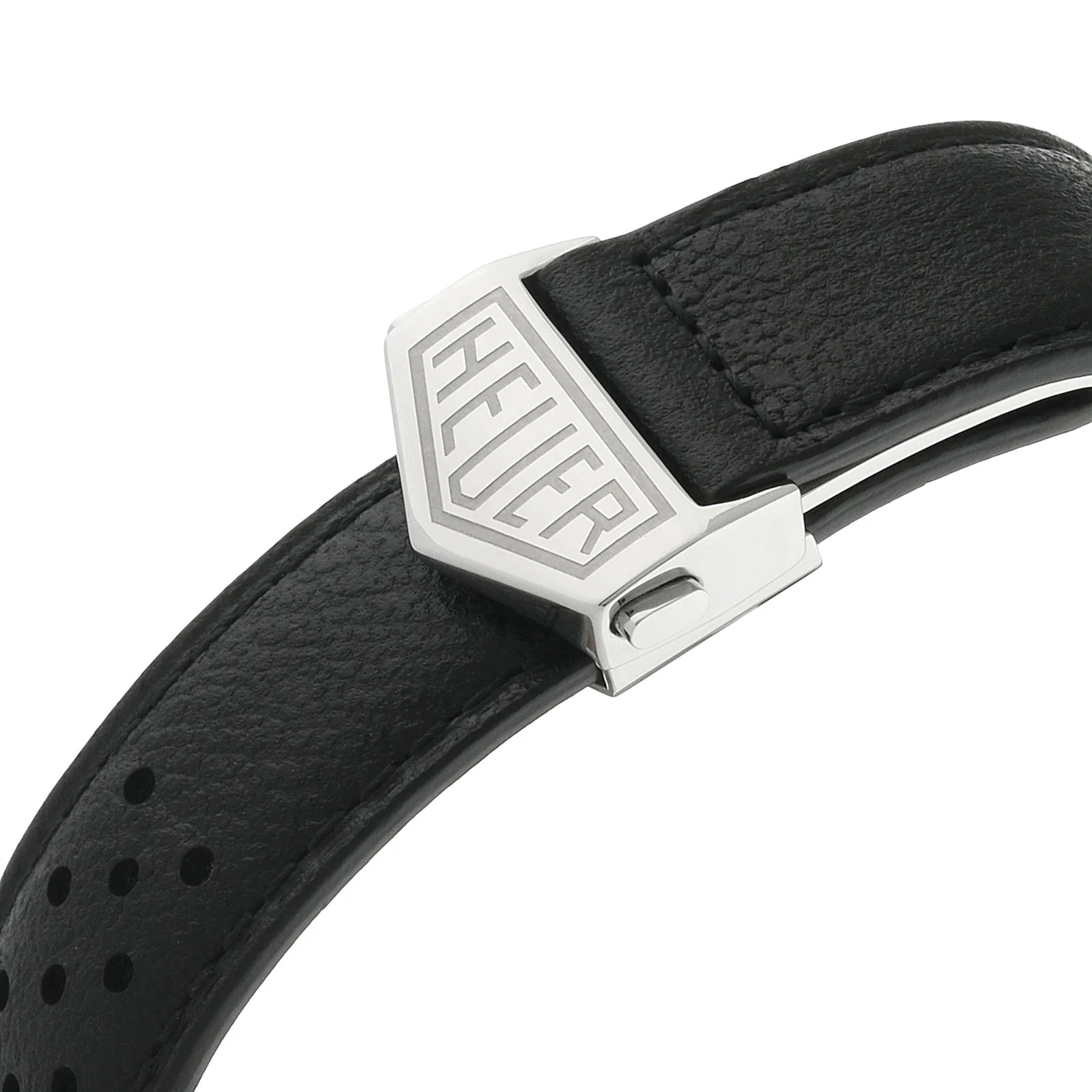 Monaco Chronograph | 39mm, Steel, Leather, Blue Dial - Image 5