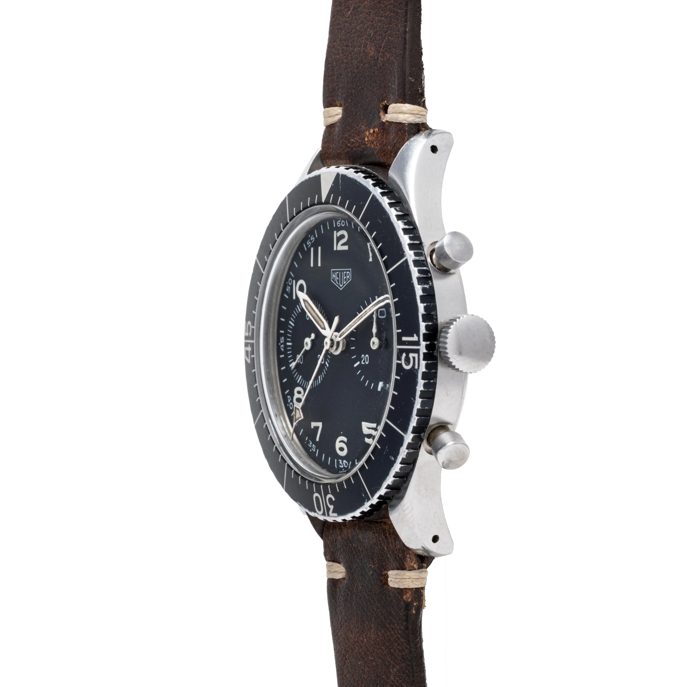 Heuer Bundeswehr Flyback Chronograph - Image 2