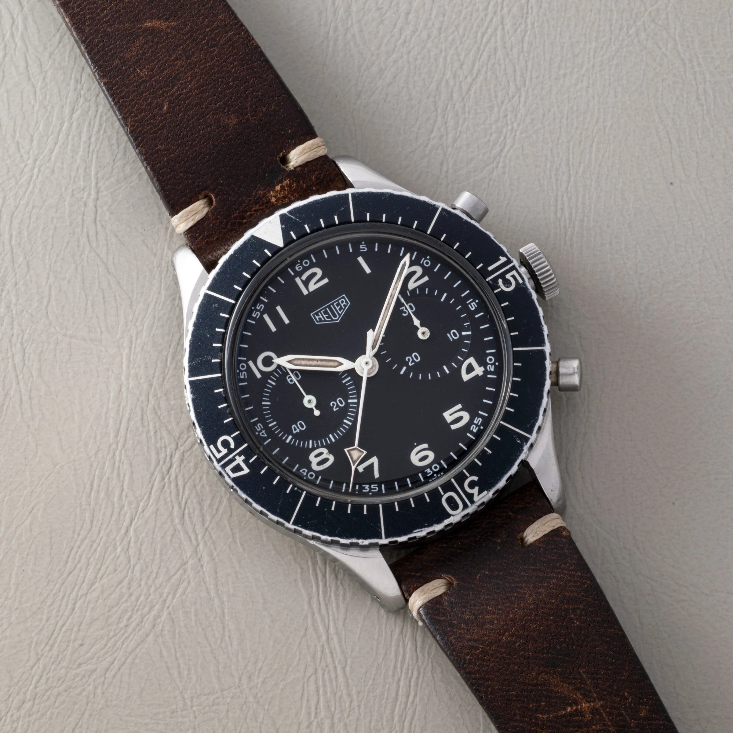 Heuer Bundeswehr Flyback Chronograph - Image 5