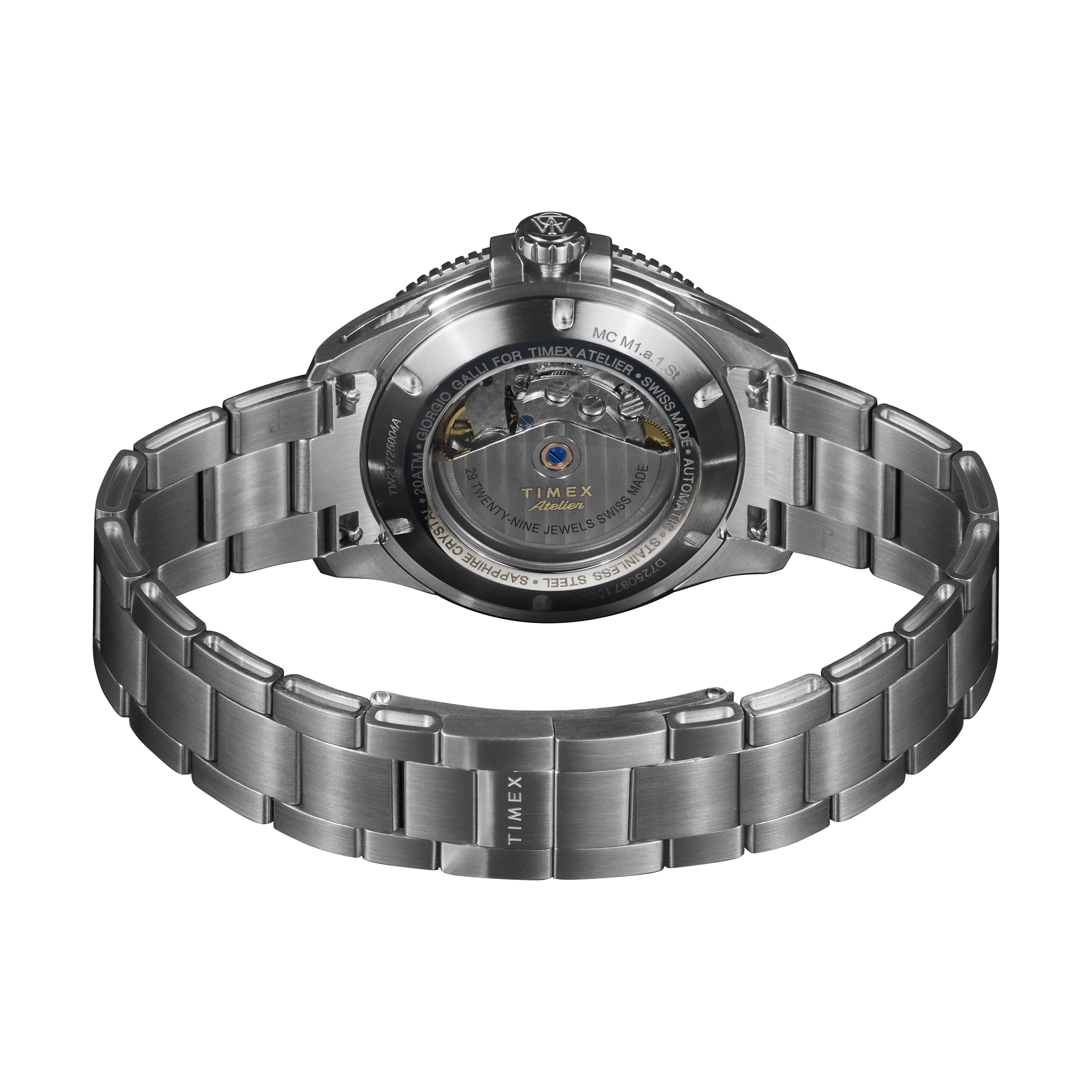 Atelier Marine M1a Swiss Made Automatic | 41mm, Steel, Black Dial - Image 4