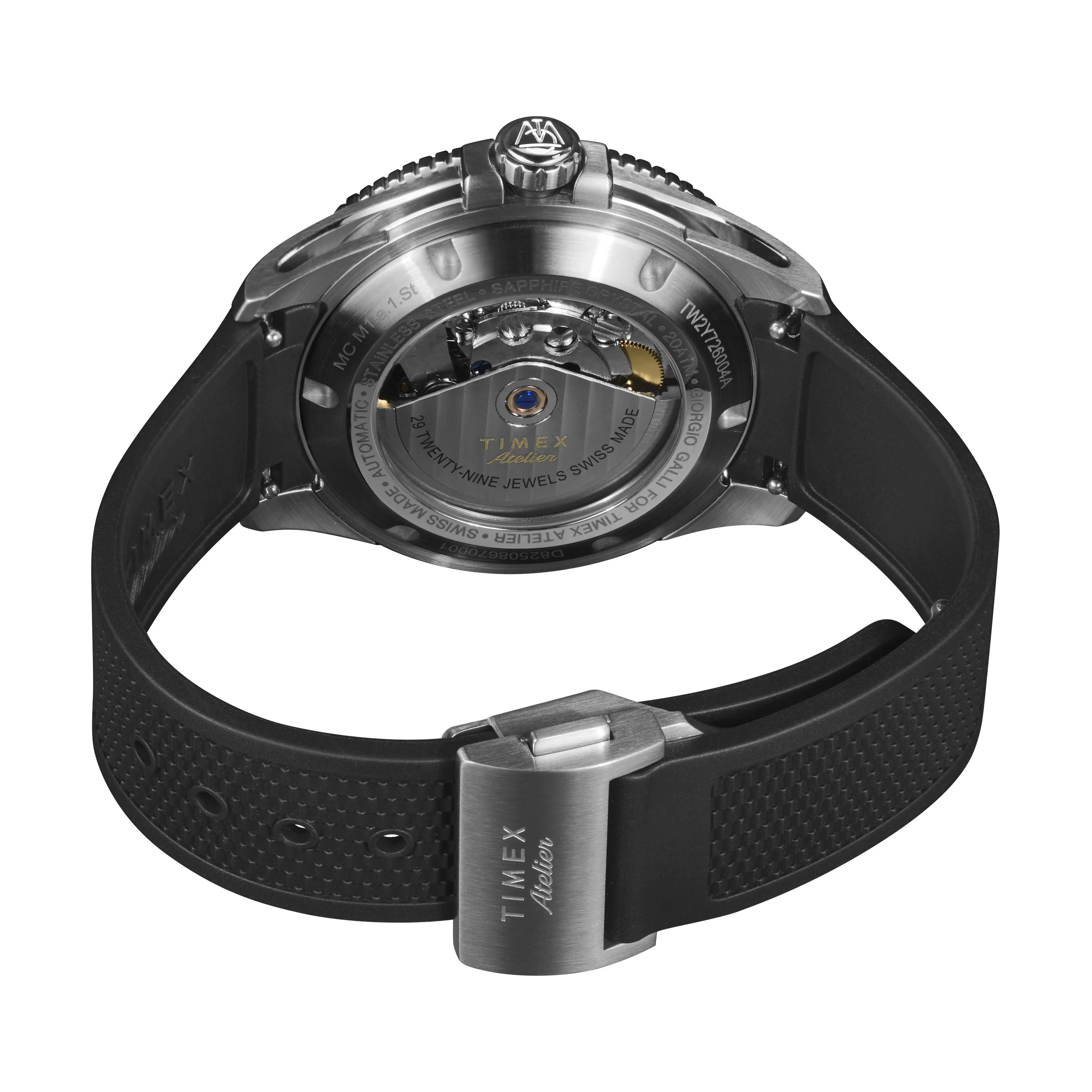 Atelier Marine M1a 41mm Swiss Made Automatic | 41mm, Steel, Black Dial - Image 4