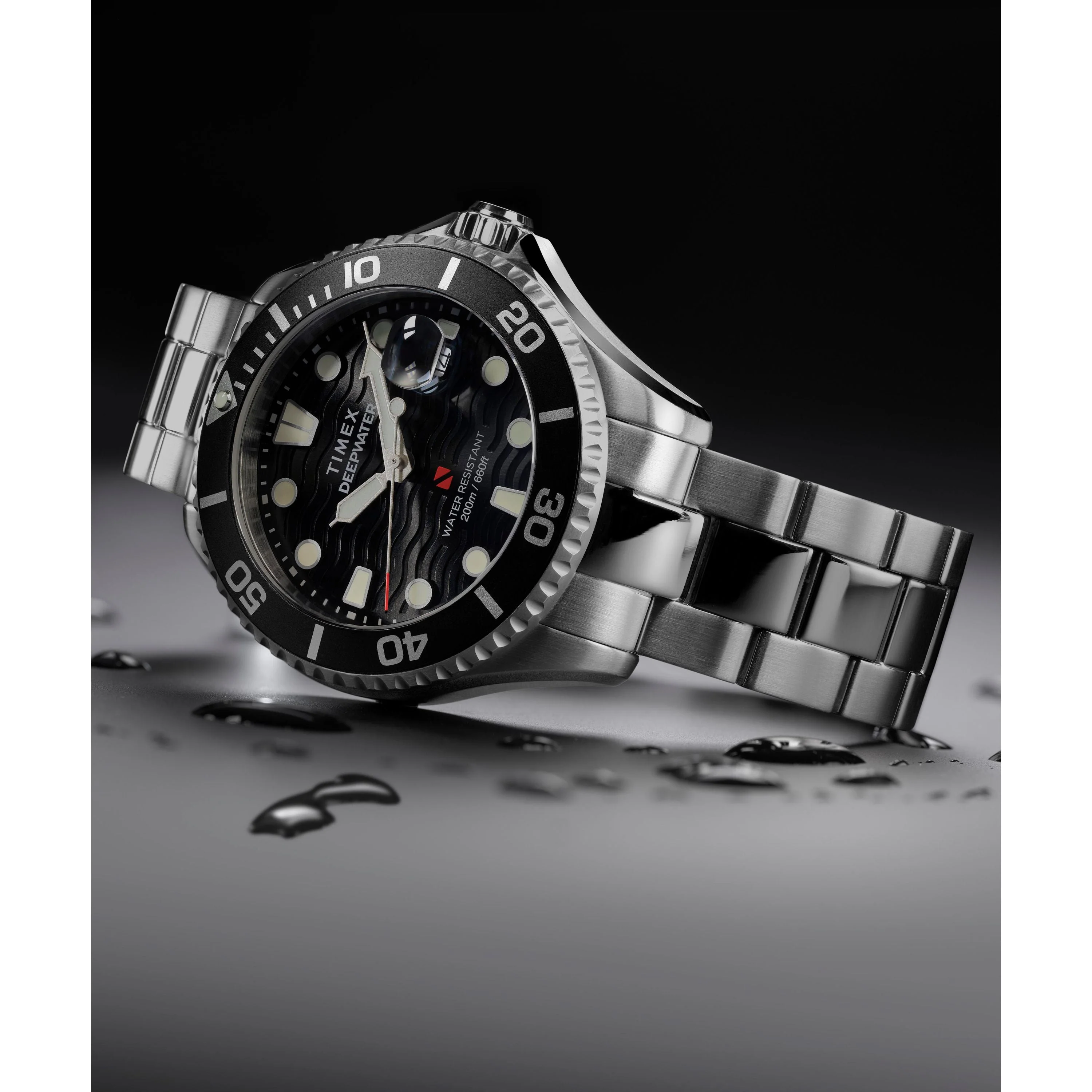 Deepwater Meridian 200 | 44mm, Steel, Black Dial - Image 6