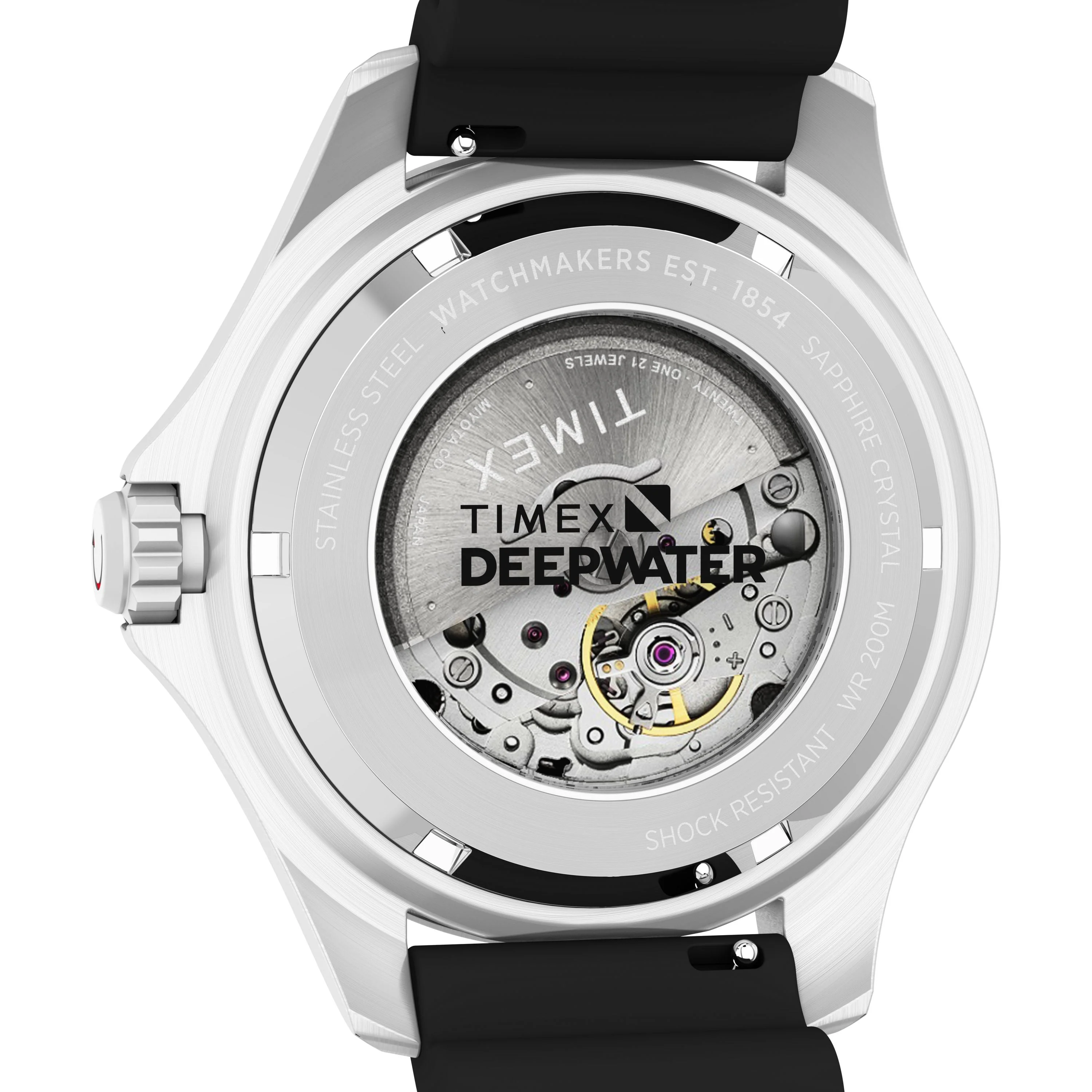 Deepwater Meridian 200 Automatic | 44mm, Steel, Rubber, Black Dial - Image 4