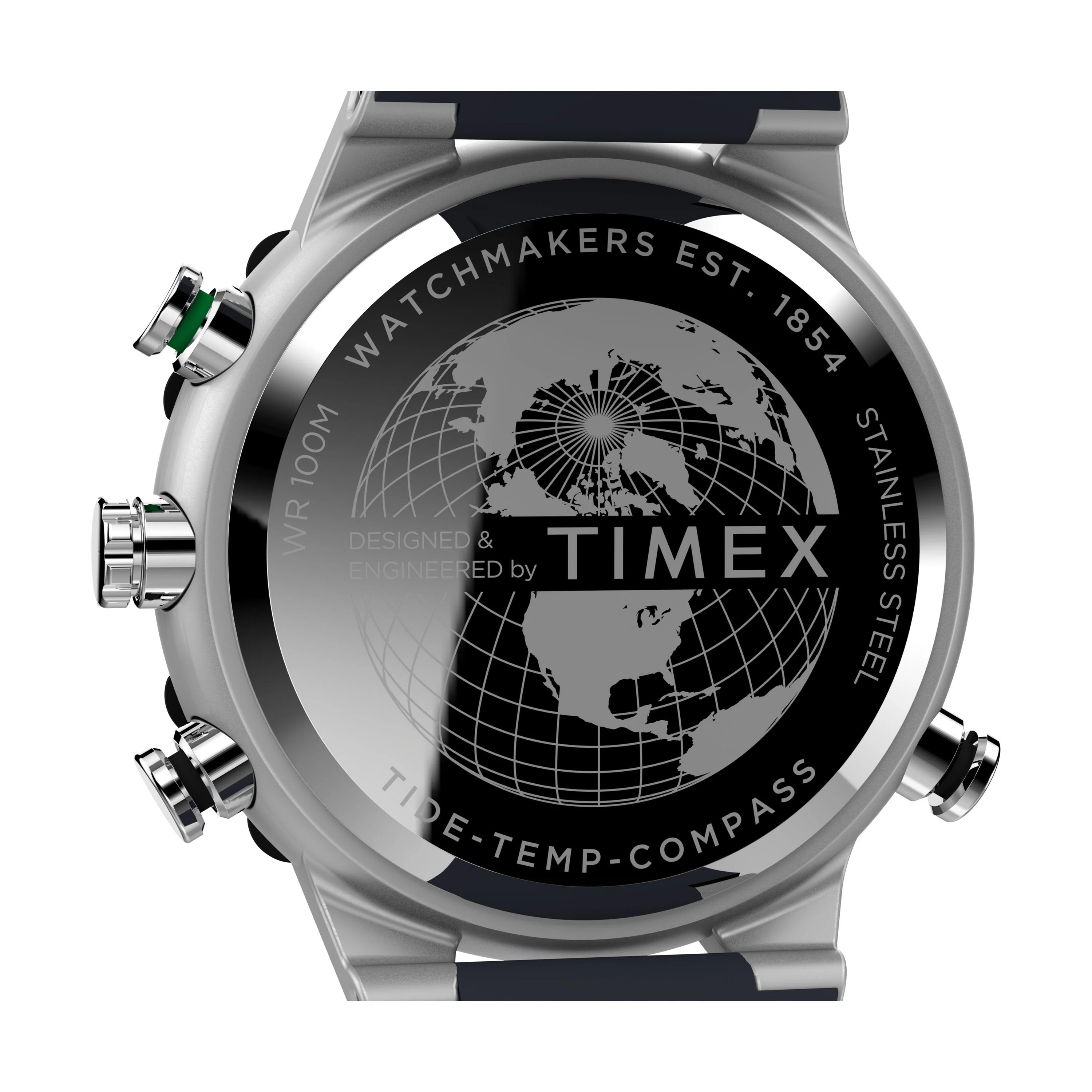 Expedition Tide-Temp-Compass | 45mm, Steel, Silicone, Blue Dial - Image 4