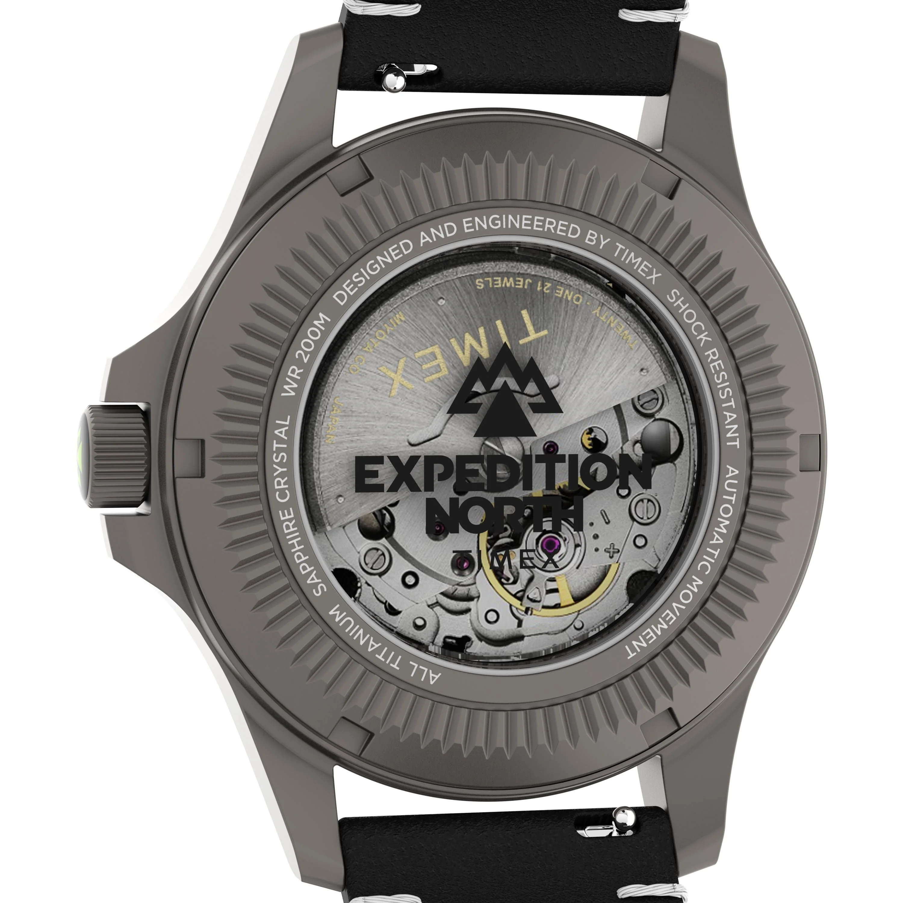 Expedition Titanium Automatic | 41mm, Titanium, Leather, Blue Dial - Image 4