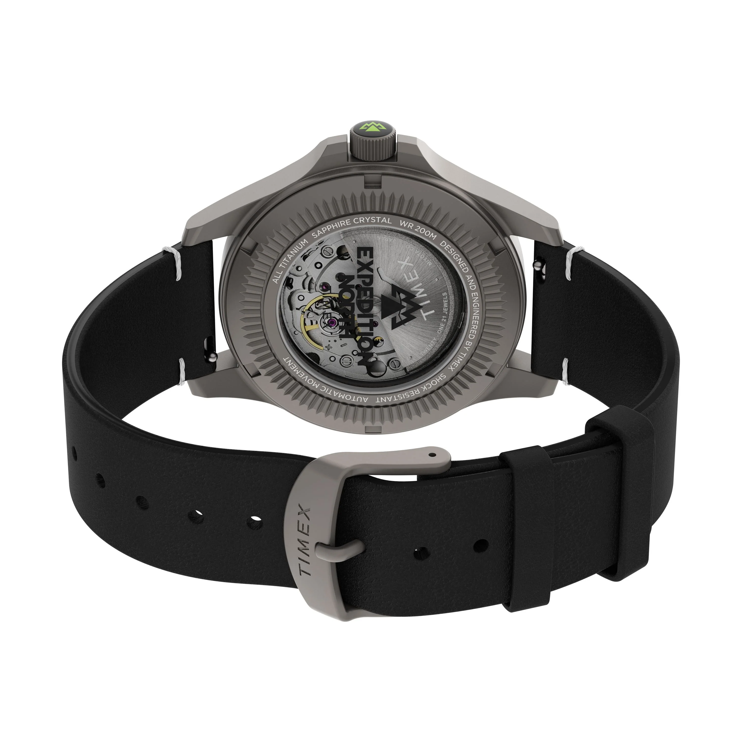 Expedition Titanium Automatic | 41mm, Titanium, Leather, Blue Dial - Image 5