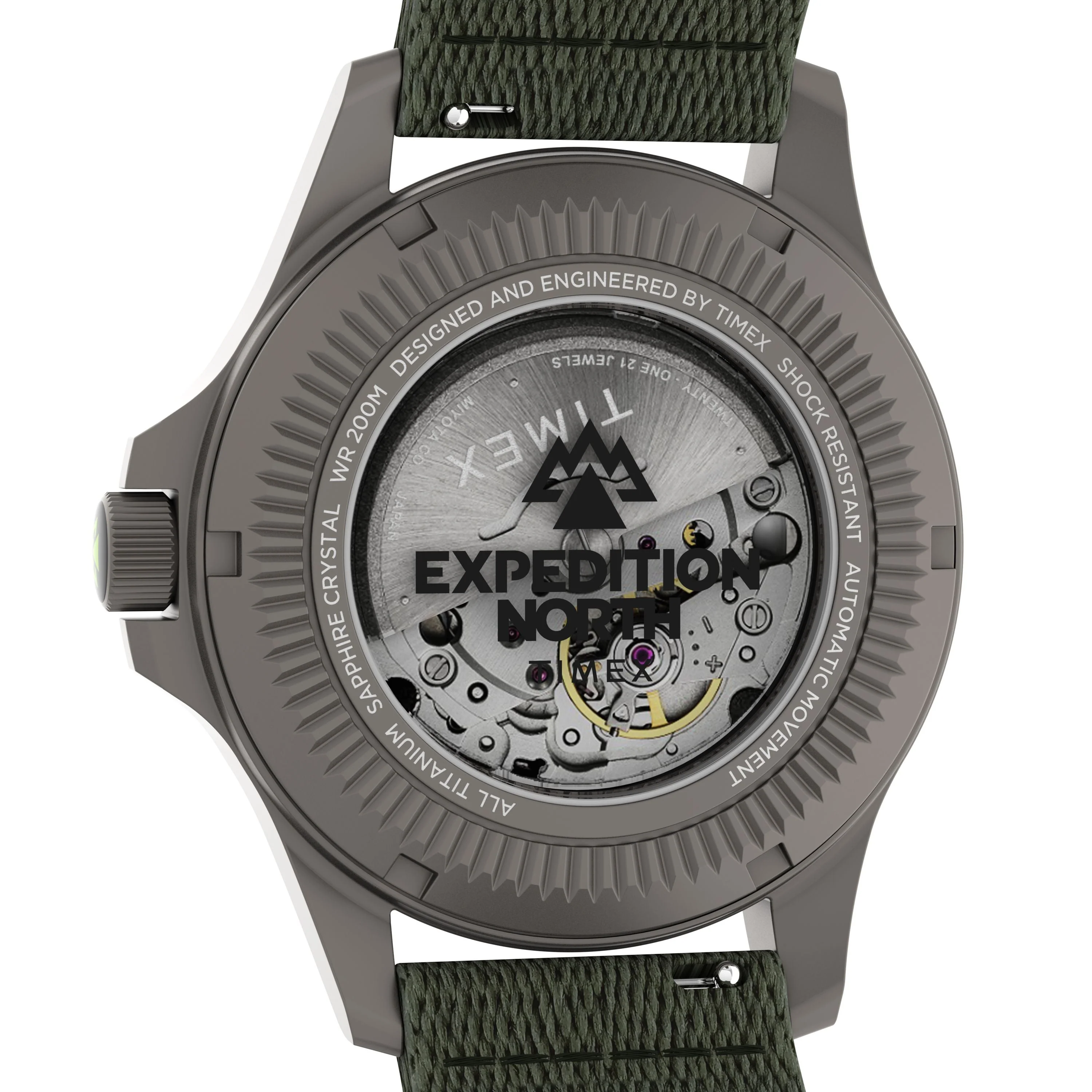 Expedition Titanium Automatic | 41mm, Titanium, Faux Leather, Grey Dial - Image 4