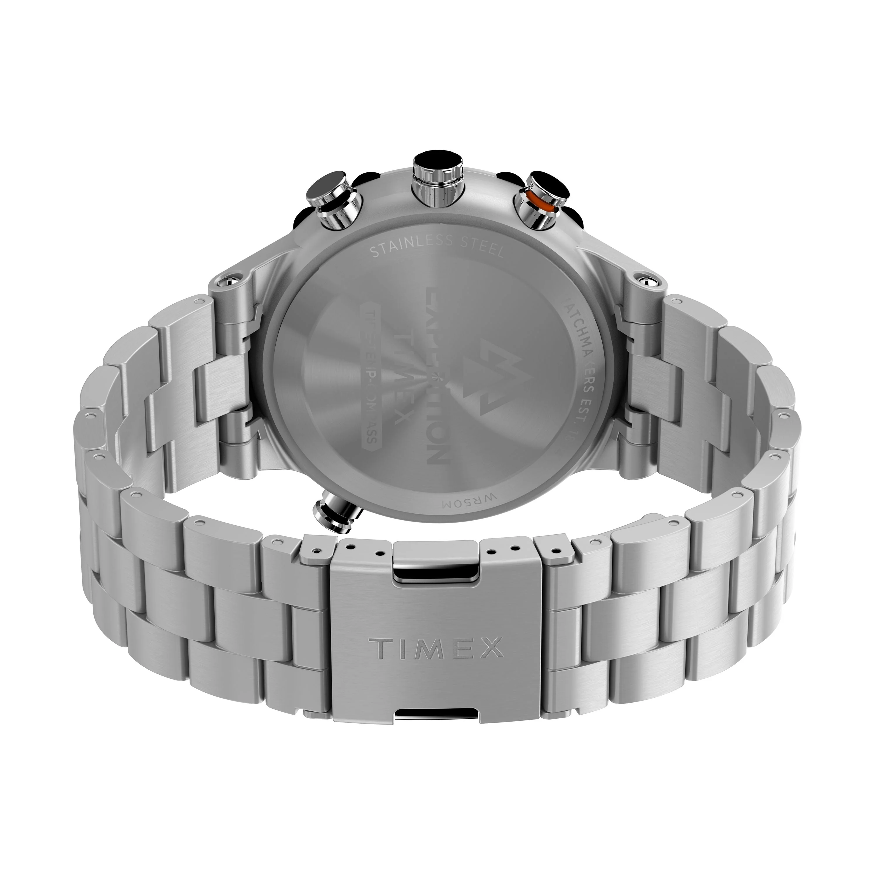 Expedition Tide-Temp-Compass | 45mm, Steel, Blue Dial - Image 5