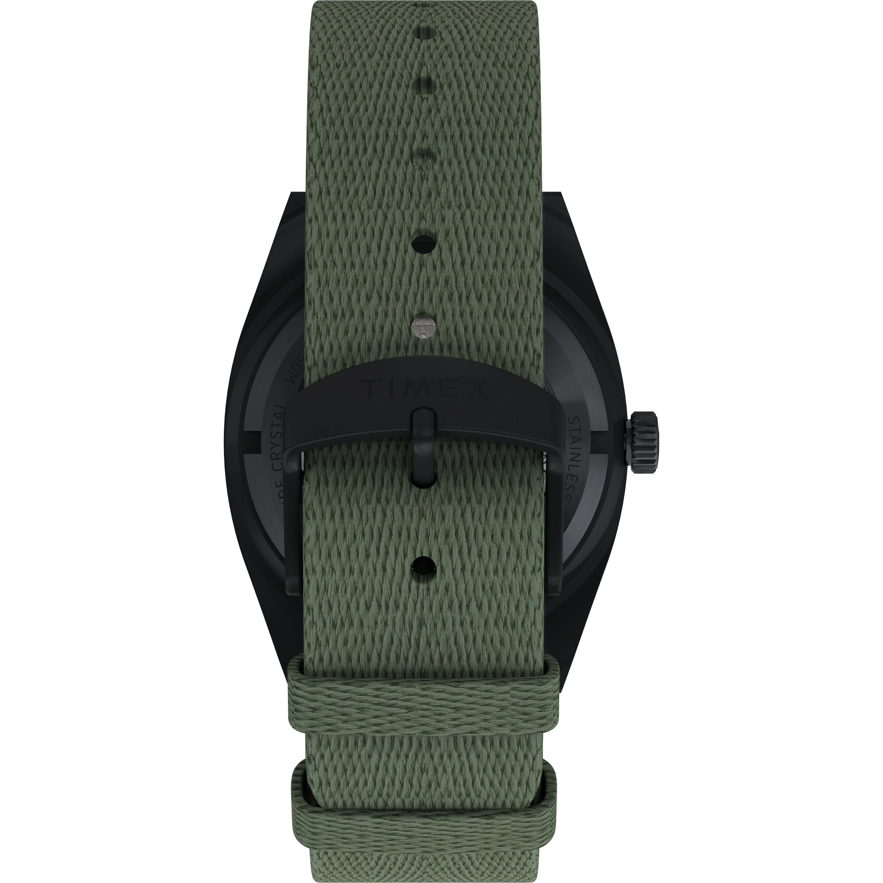 Expedition® Capstone Automatic | 39mm, Steel, Faux Leather, Green Dial - Image 3
