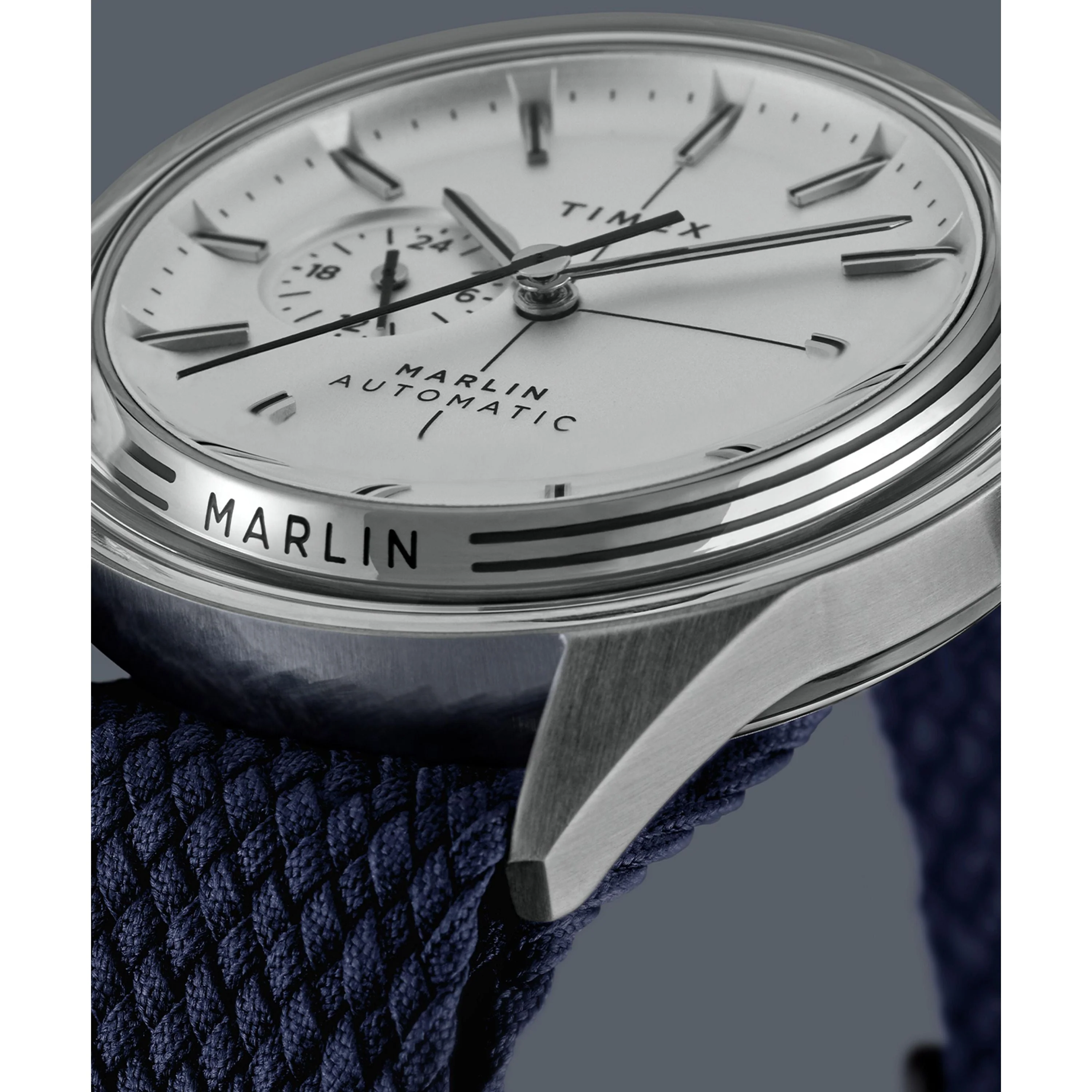 Marlin® Jet Automatic | 38mm, Steel, Fabric, White Dial - Image 6