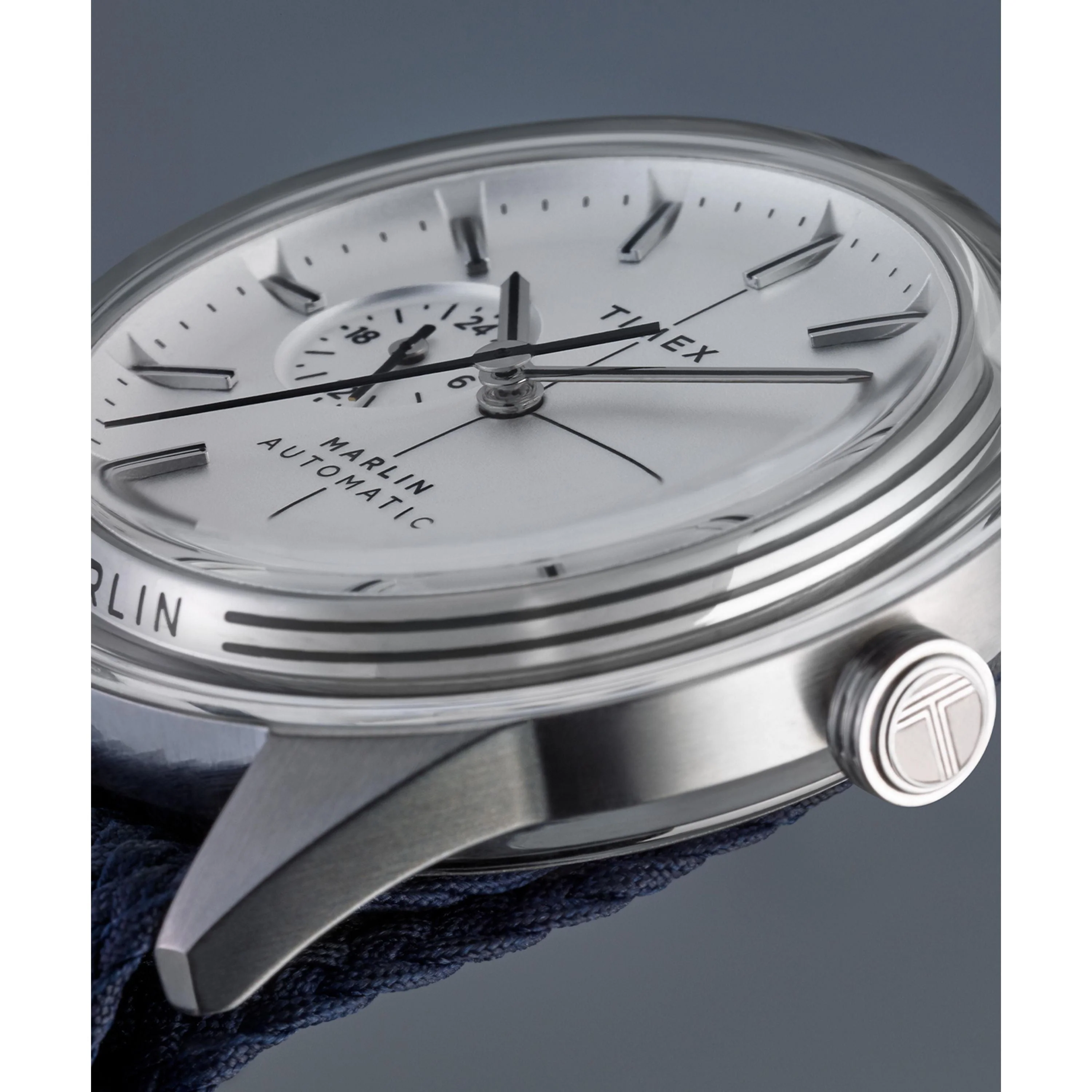 Marlin® Jet Automatic | 38mm, Steel, Fabric, White Dial - Image 8
