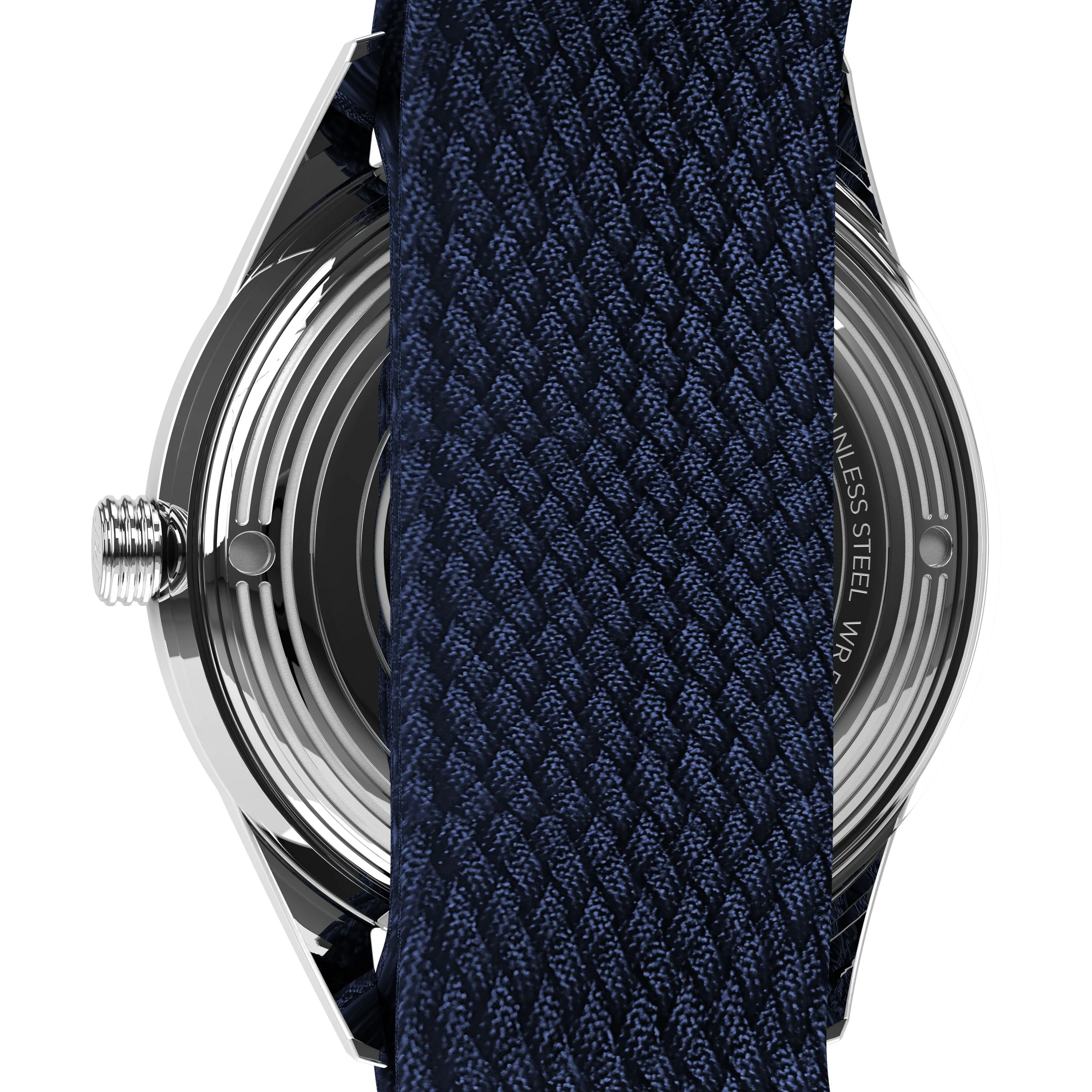 Marlin® Jet Automatic | 38mm, Steel, Fabric, Blue Dial - Image 4