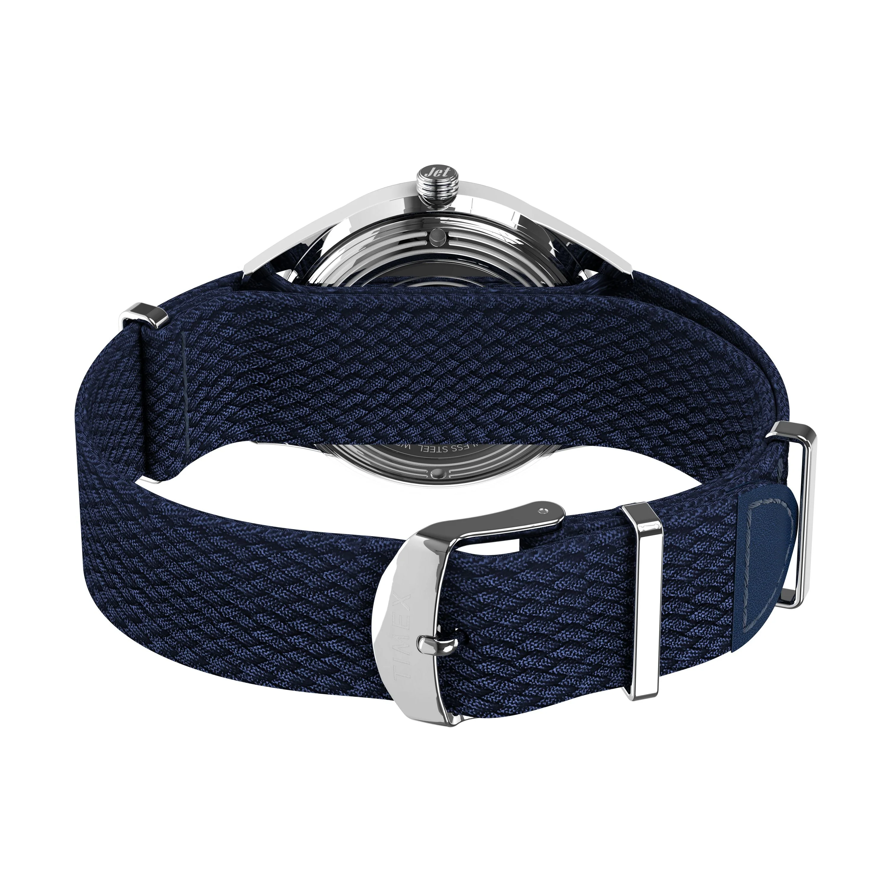 Marlin® Jet Automatic | 38mm, Steel, Fabric, Blue Dial - Image 5