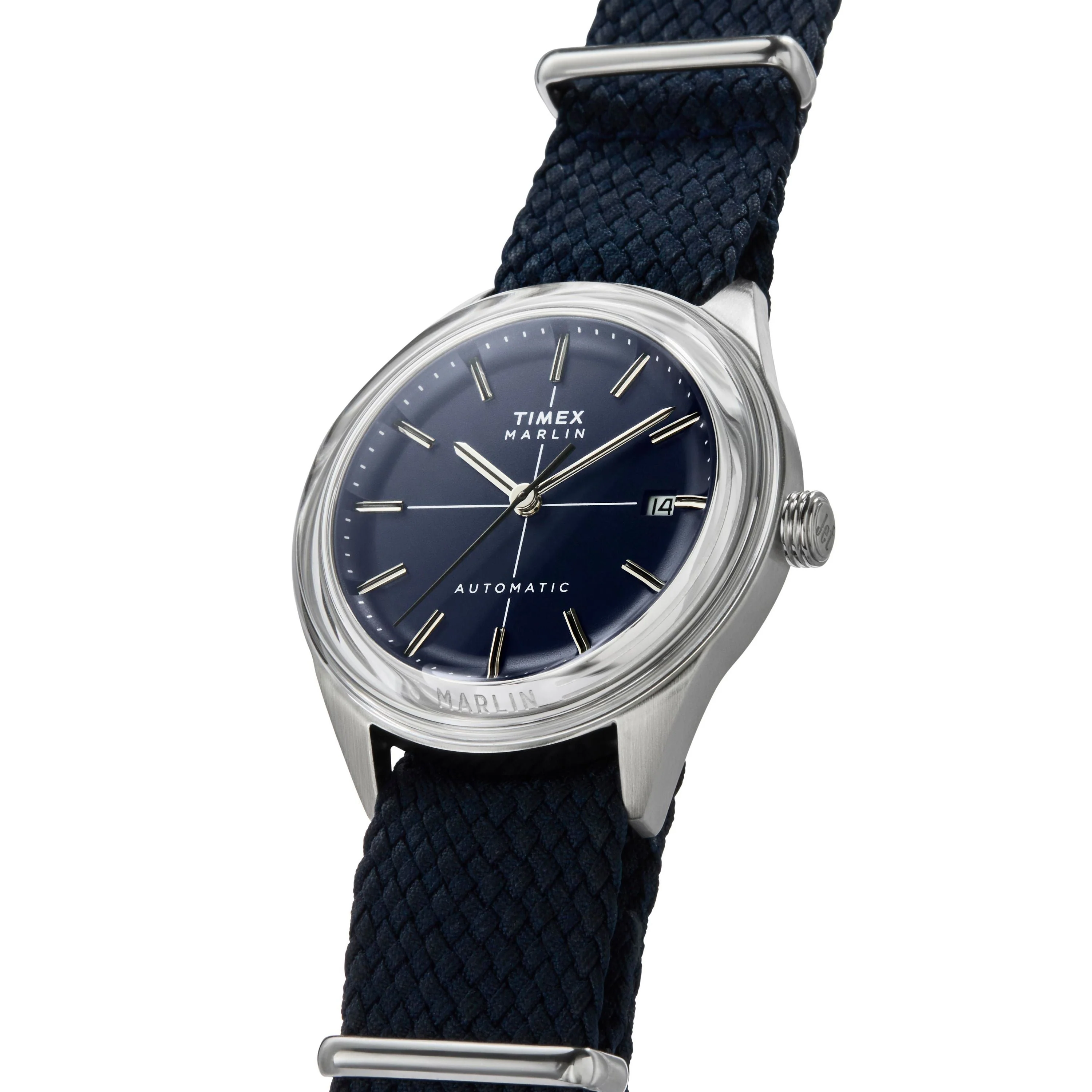 Marlin® Jet Automatic | 38mm, Steel, Fabric, Blue Dial - Image 6