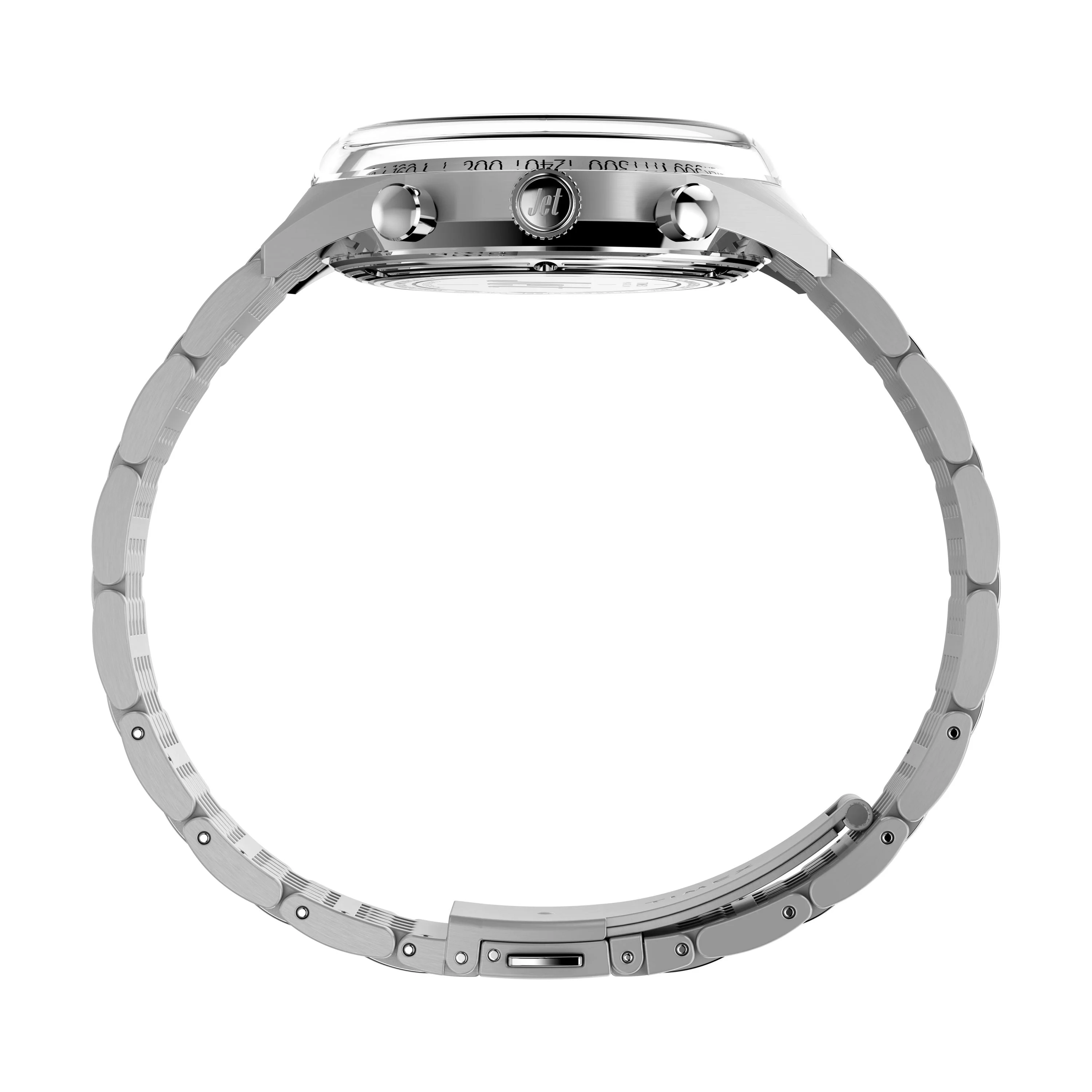 Marlin® Jet Quartz Chronograph | 40mm, Steel, Silver Dial - Image 2