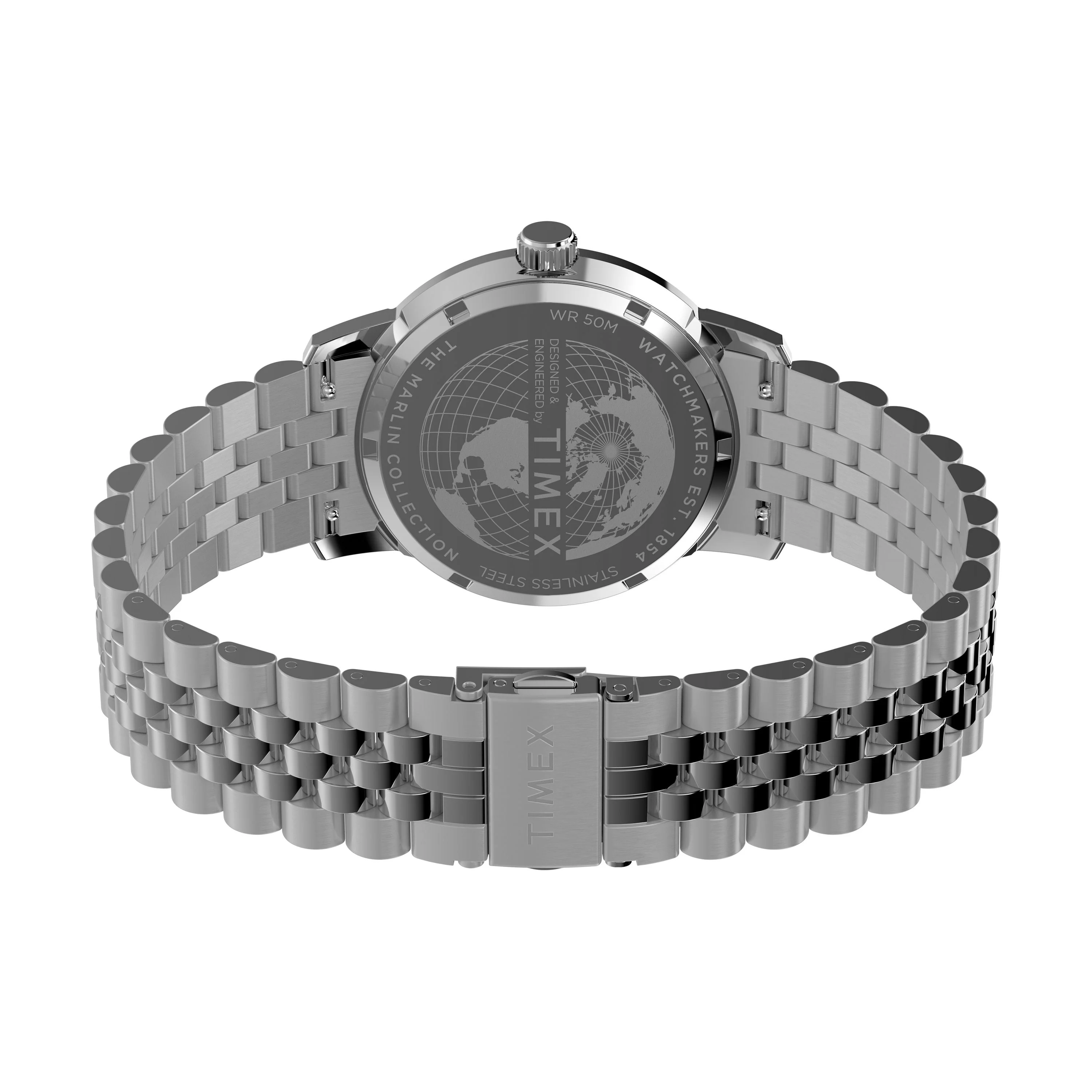 Marlin® Quartz GMT | 40mm, Steel, Blue Dial - Image 5