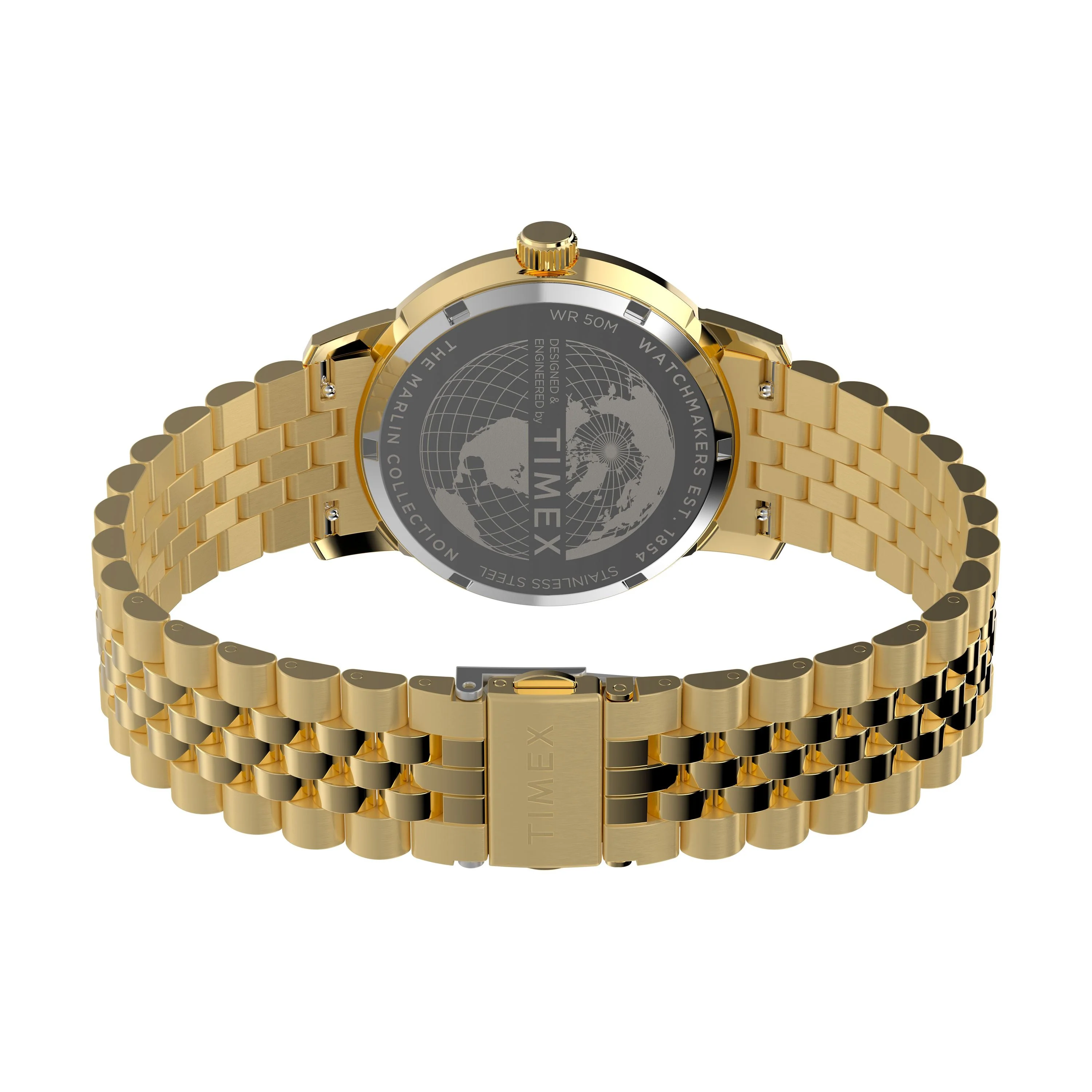 Marlin® Quartz GMT | 40mm, Steel, Black Dial - Image 5