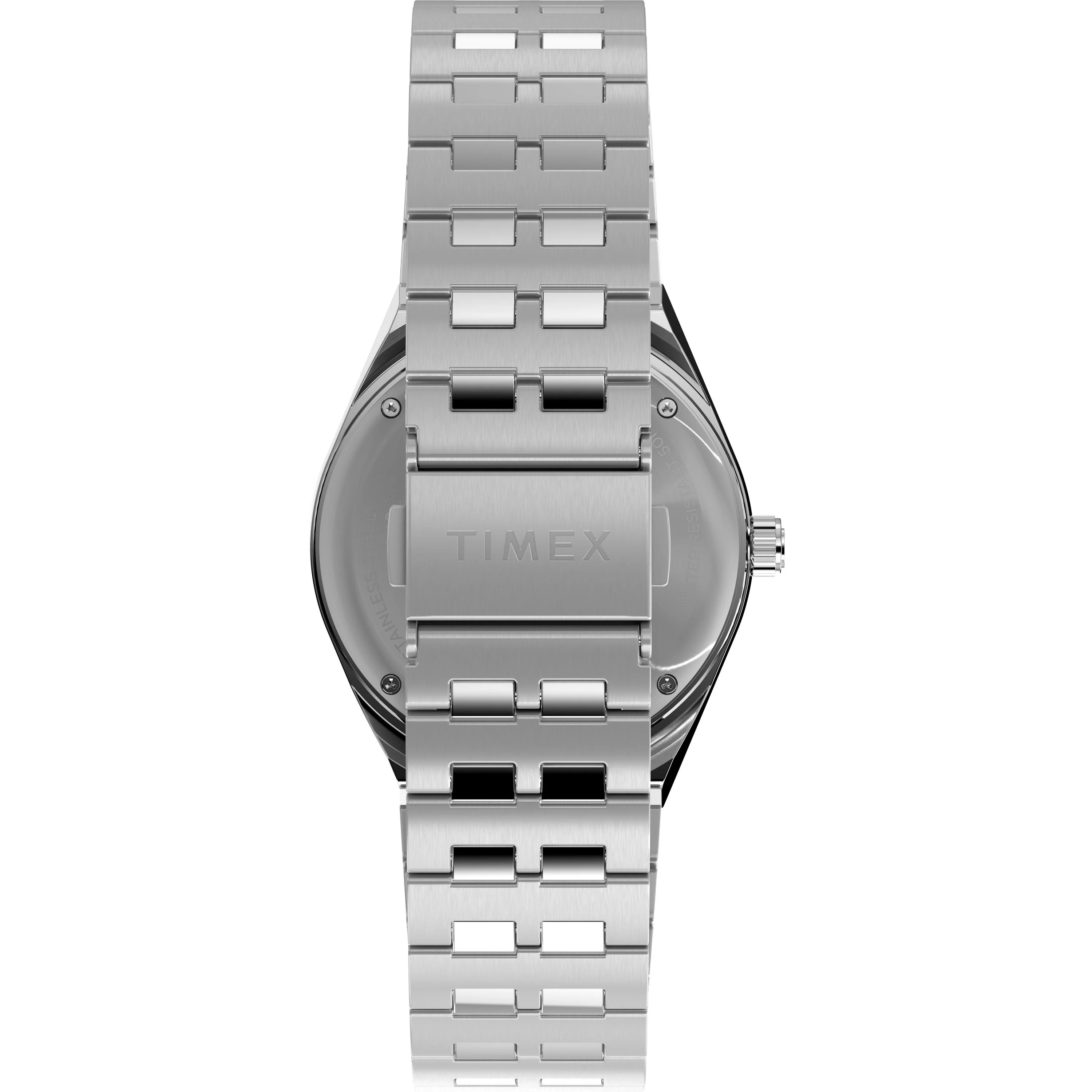 Timex x Peanuts® Q GMT | 38mm, Steel, Silver Dial - Image 3