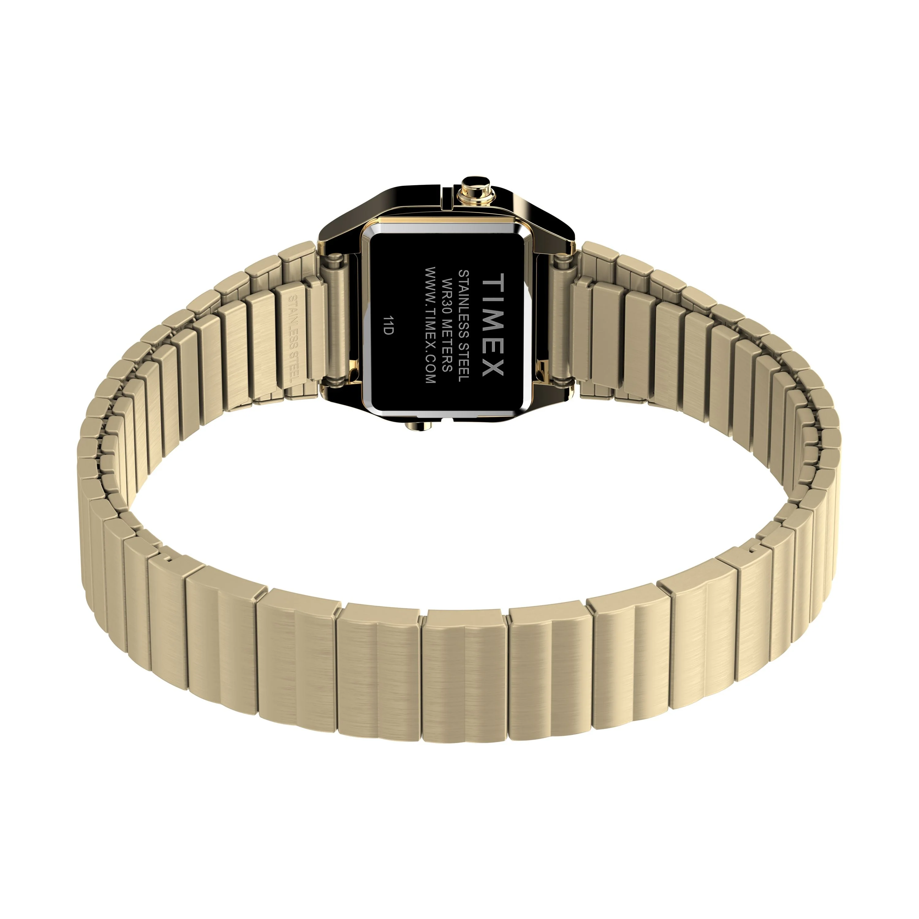 Teeny Tiny | 20mm, Steel, Black Dial, Gold Bezel - Image 5