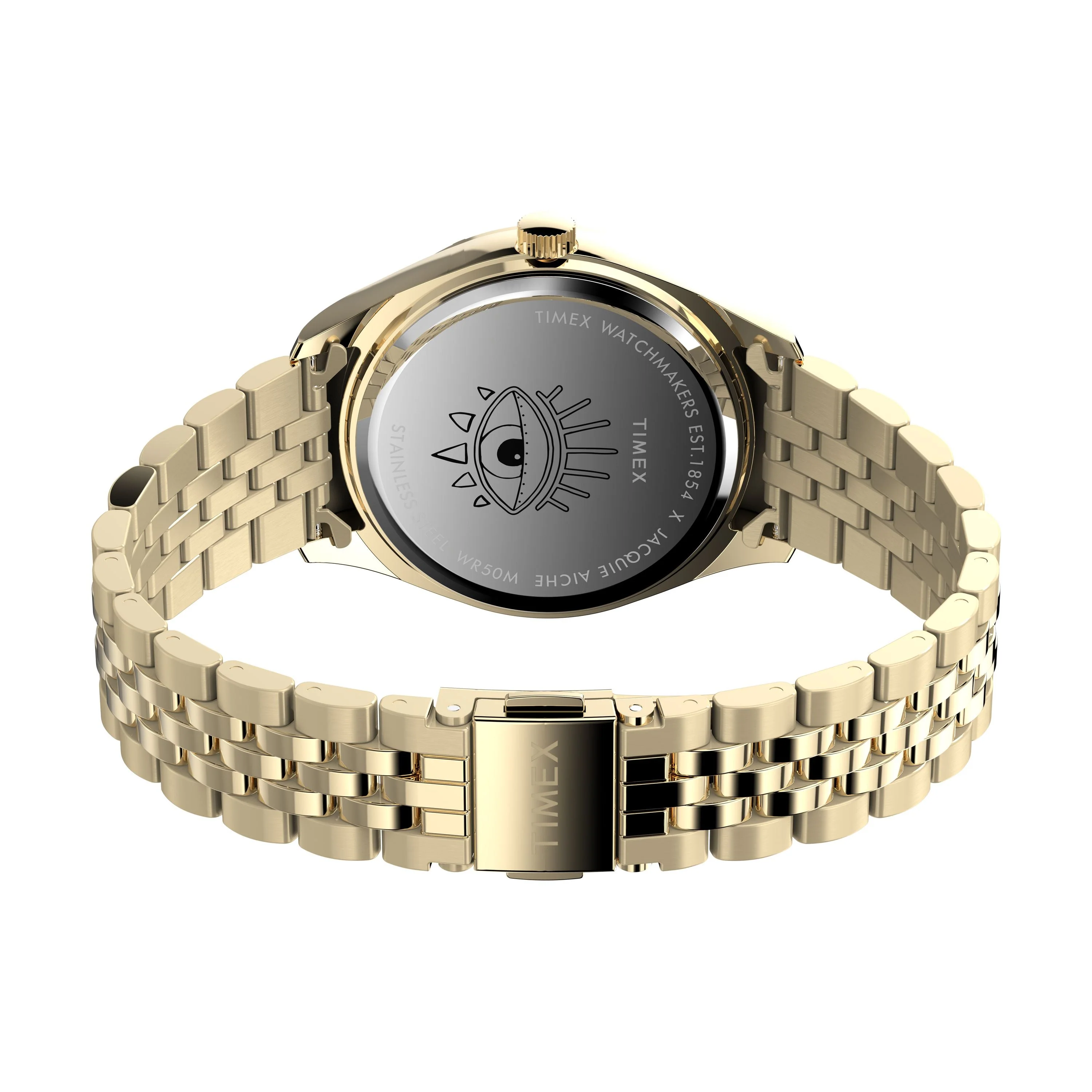 Timex x Jacquie Aiche | 36mm, Steel, Black Dial - Image 5