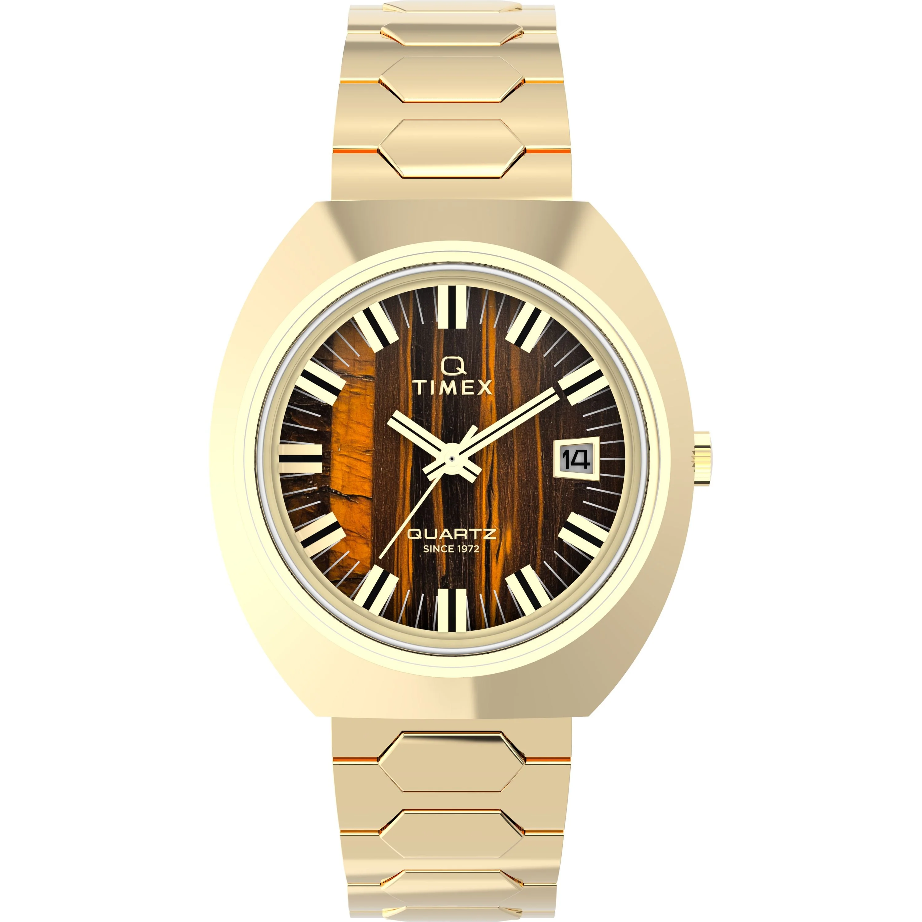 Q 1972 Time Machine Reissue | 39mm, Steel, Brown Dial