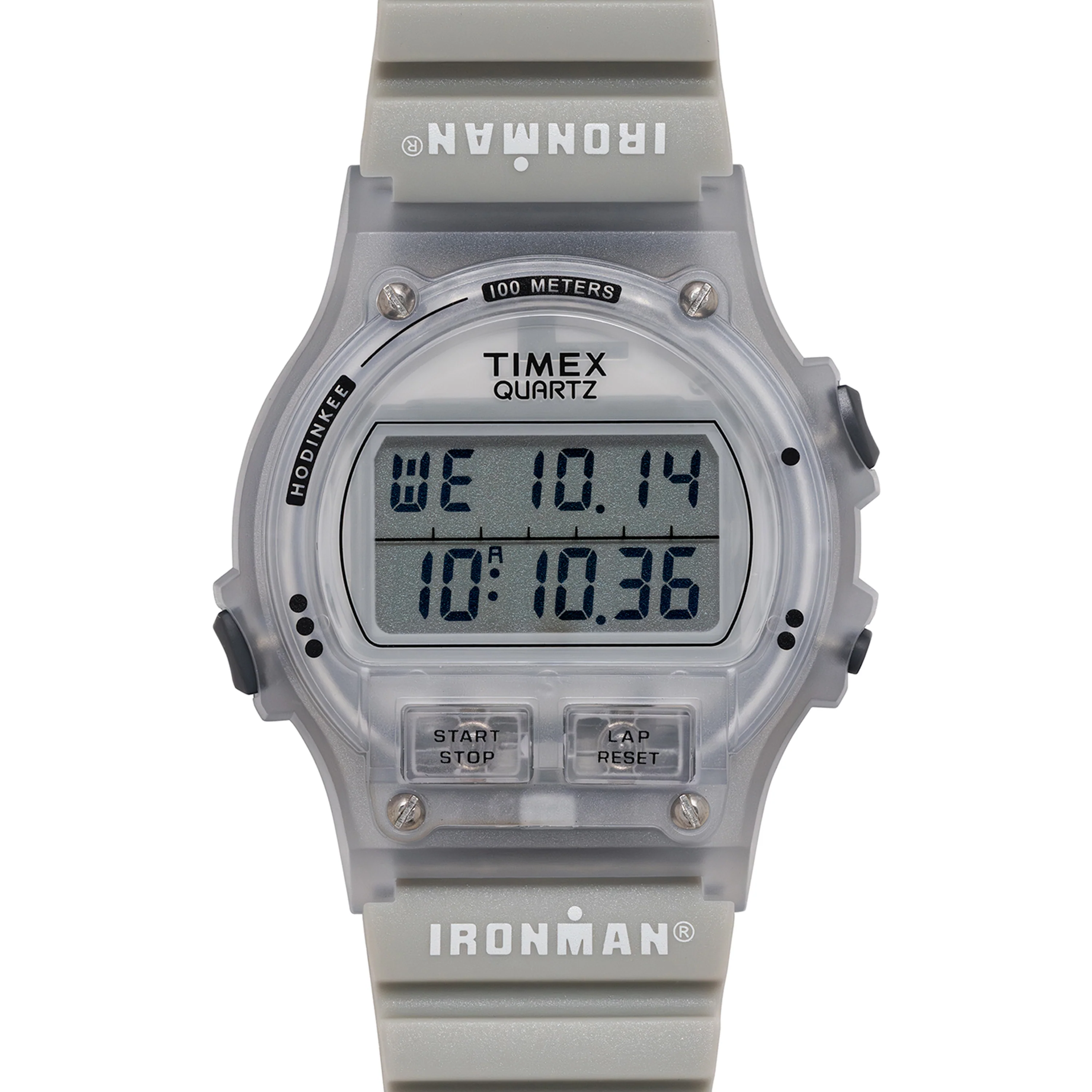TIMEX® IRONMAN® 8-Lap Limited Edition For Hodinkee | 39mm, Resin, White Dial
