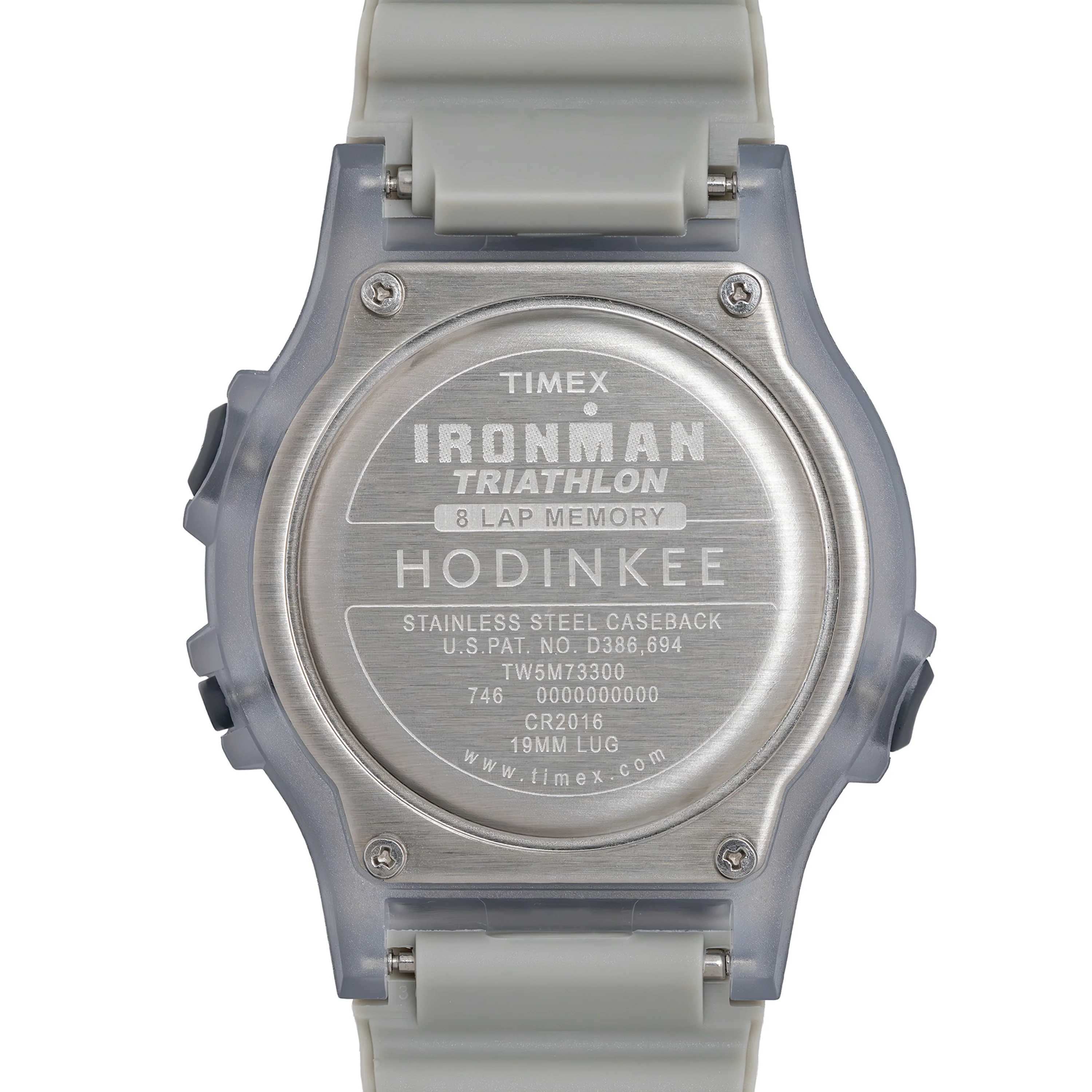 TIMEX® IRONMAN® 8-Lap Limited Edition For Hodinkee | 39mm, Resin, White Dial - Image 3