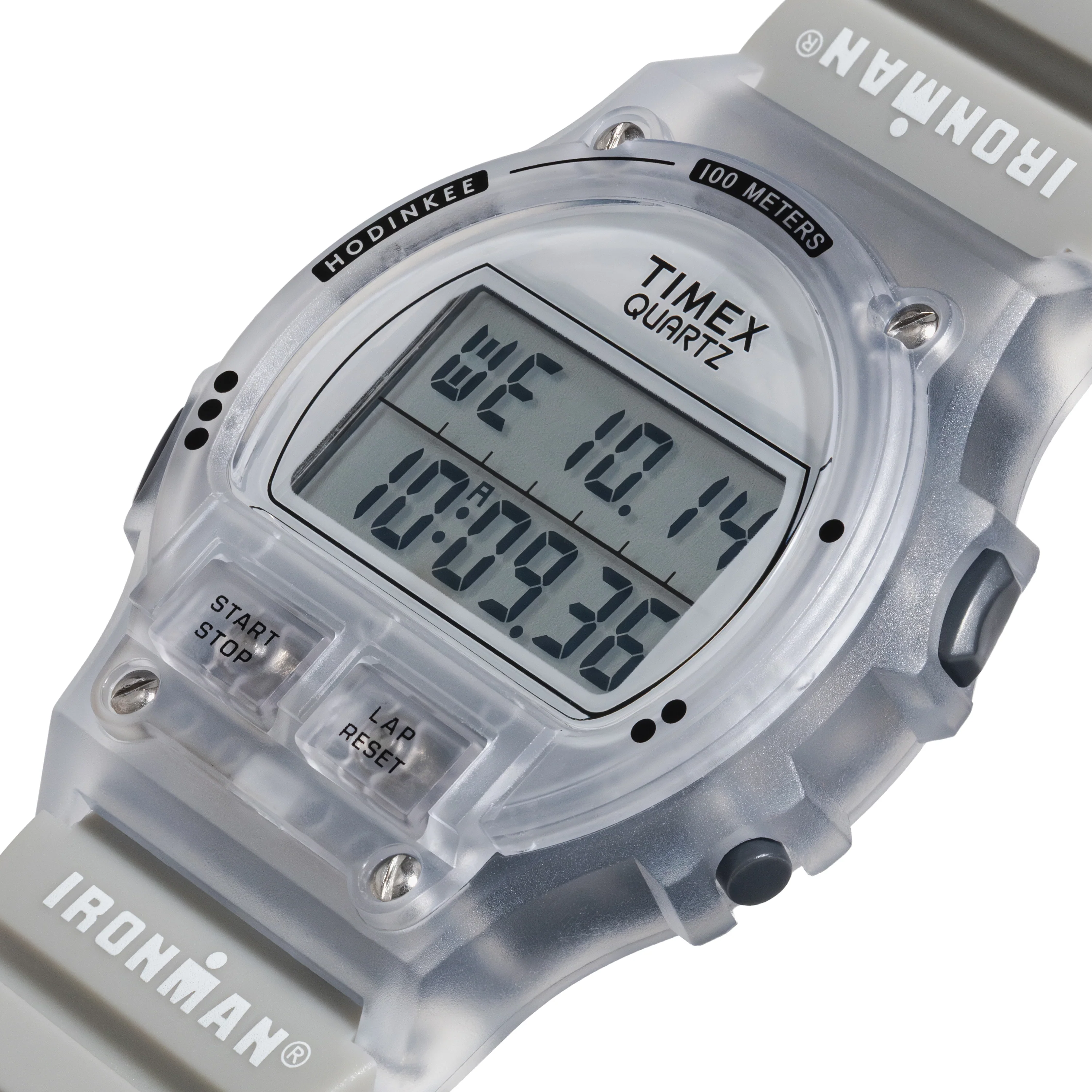 TIMEX® IRONMAN® 8-Lap Limited Edition For Hodinkee | 39mm, Resin, White Dial - Image 4